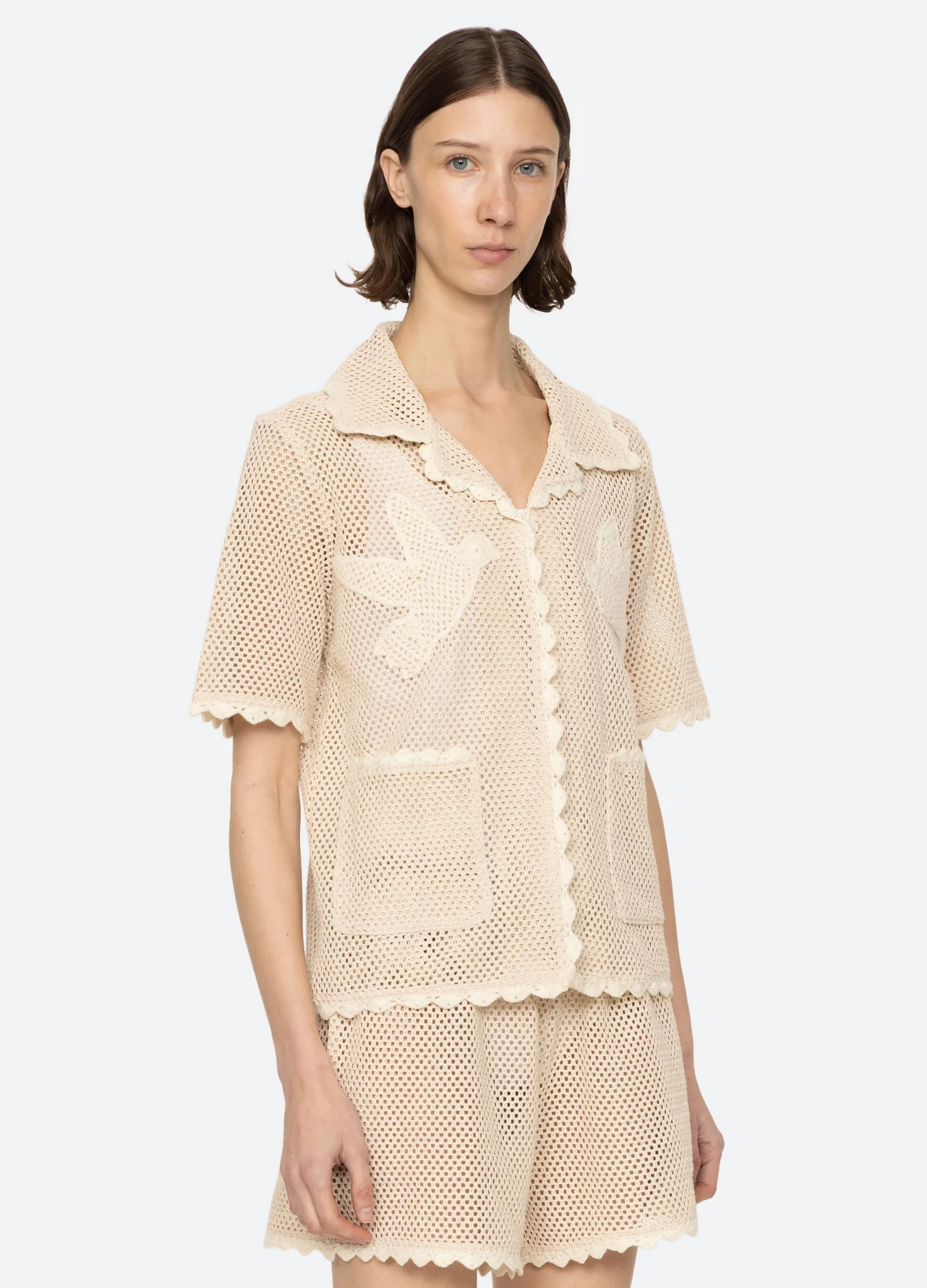 Sally Shirt Coverup sold by Sea New York product image thumbnail 4