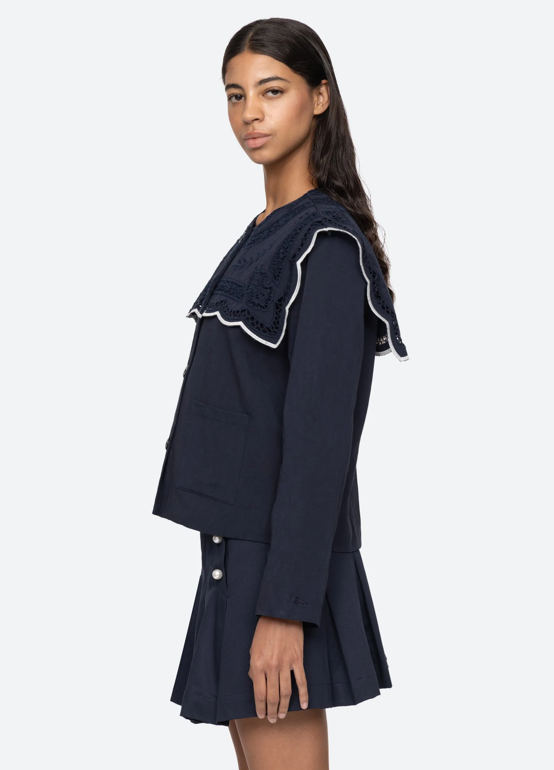 Marie Jacket sold by Sea New York product image thumbnail 4