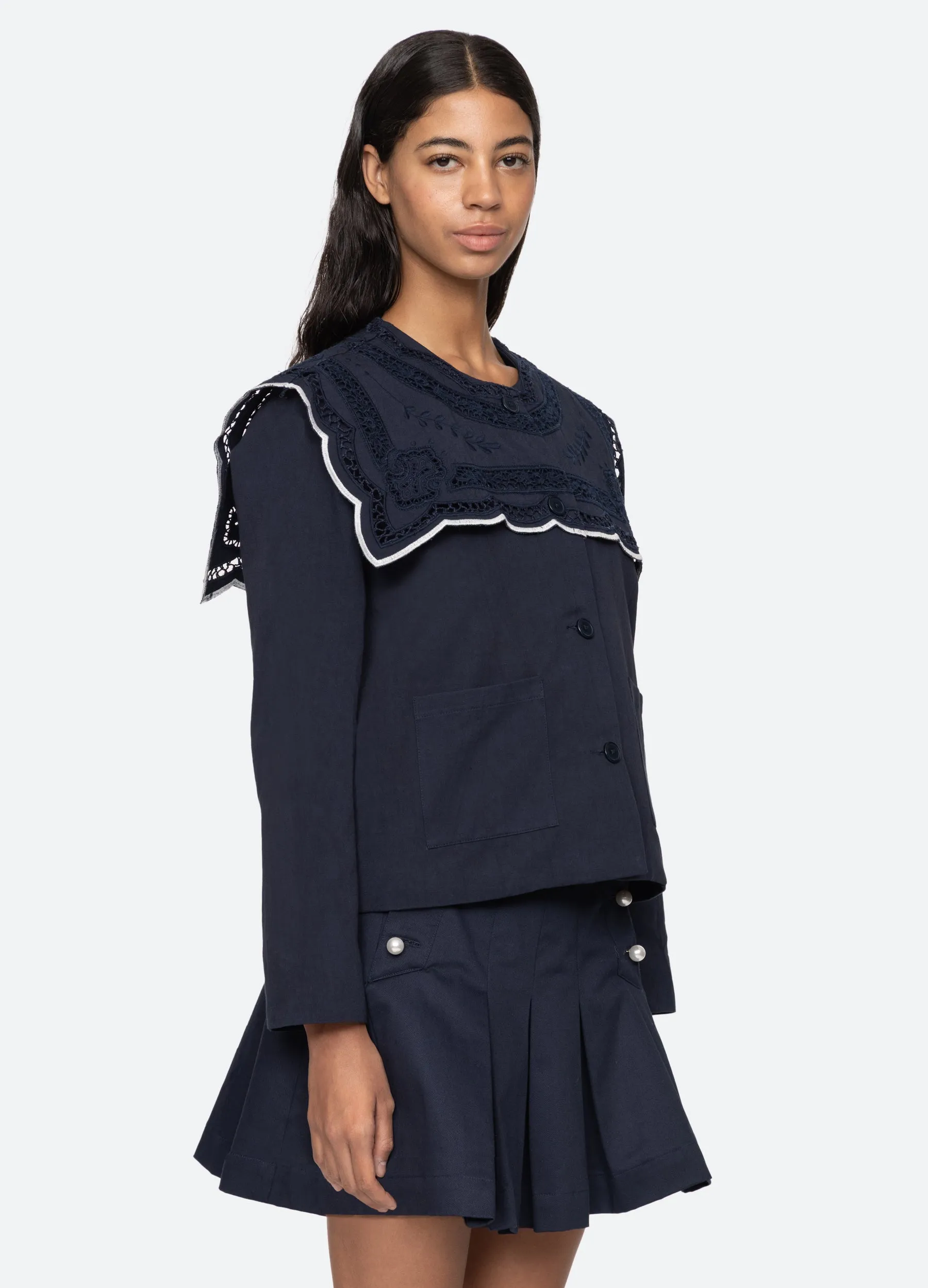 Marie Jacket sold by Sea New York product image thumbnail 5