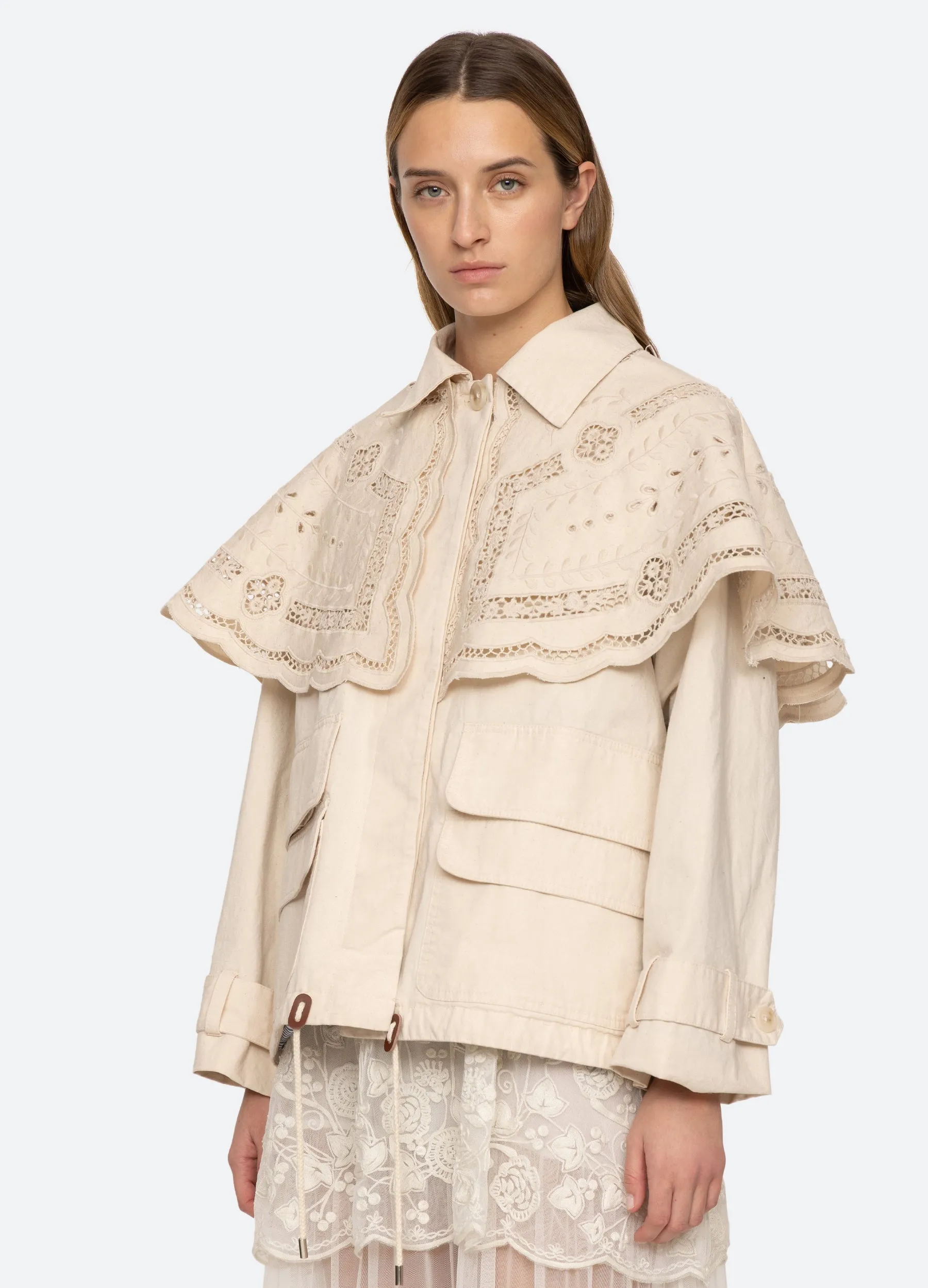 Marie Cape Jacket sold by Sea New York product image thumbnail 5