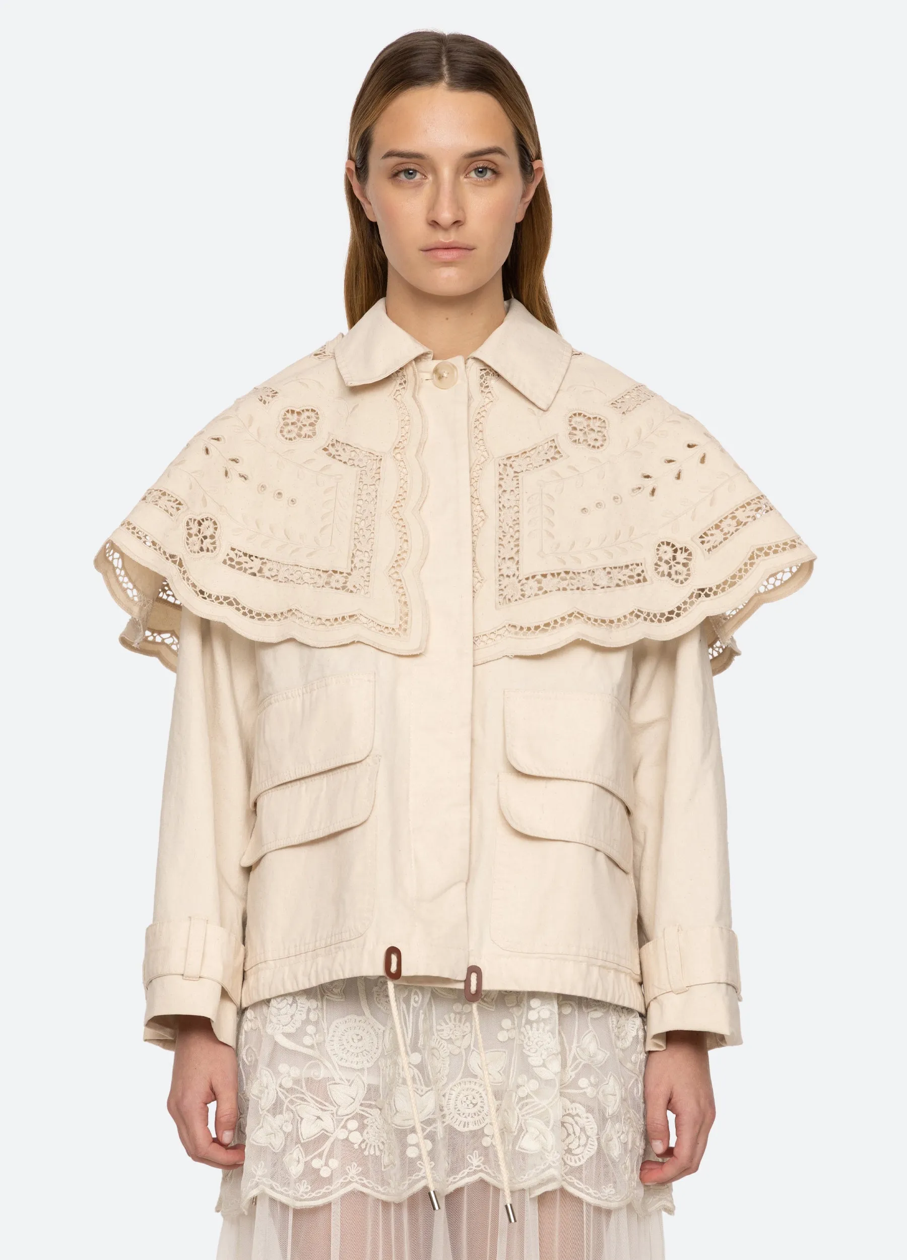 Marie Cape Jacket sold by Sea New York product image thumbnail 2