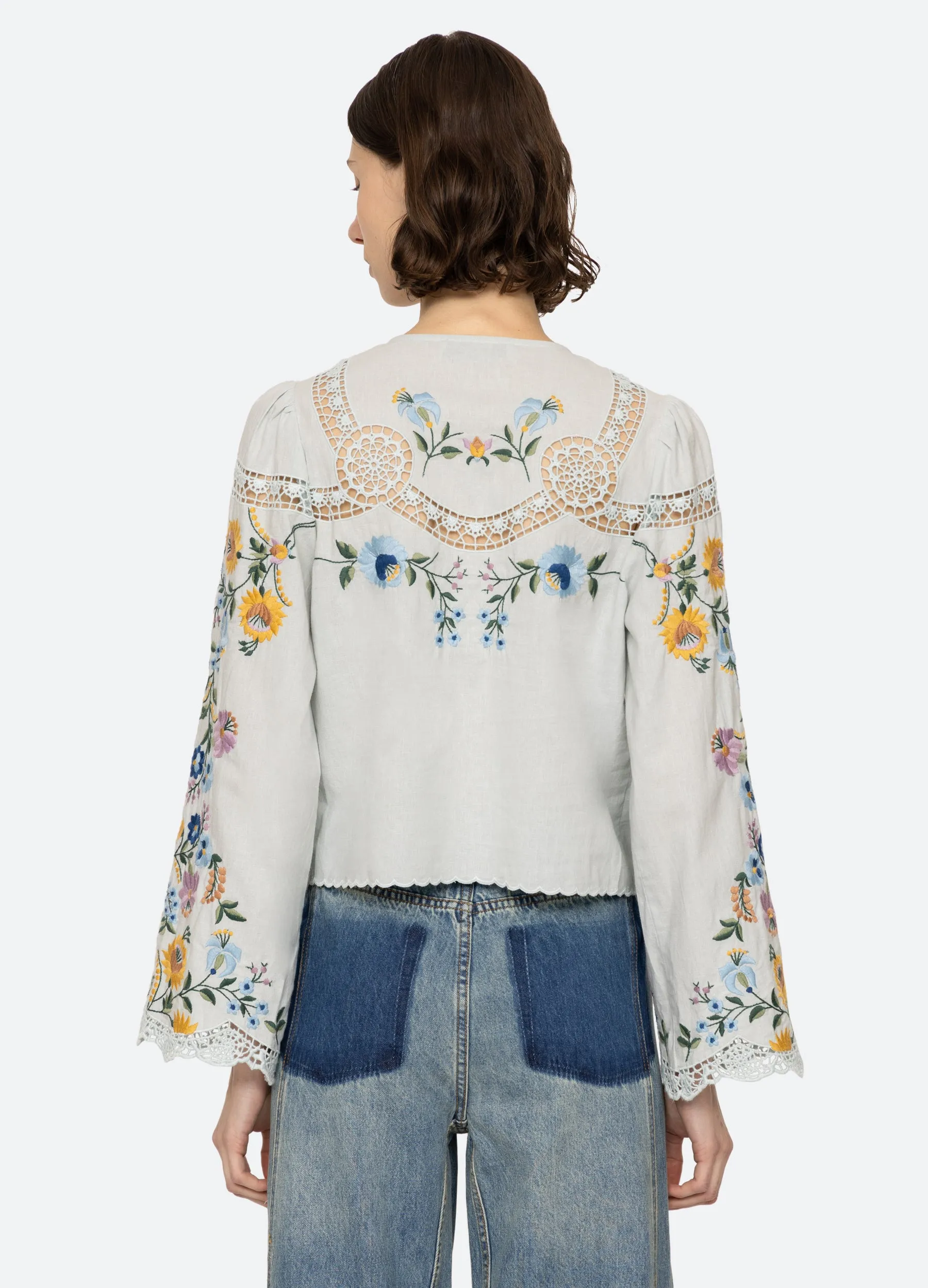 Celia L/S Top sold by Sea New York product image thumbnail 3