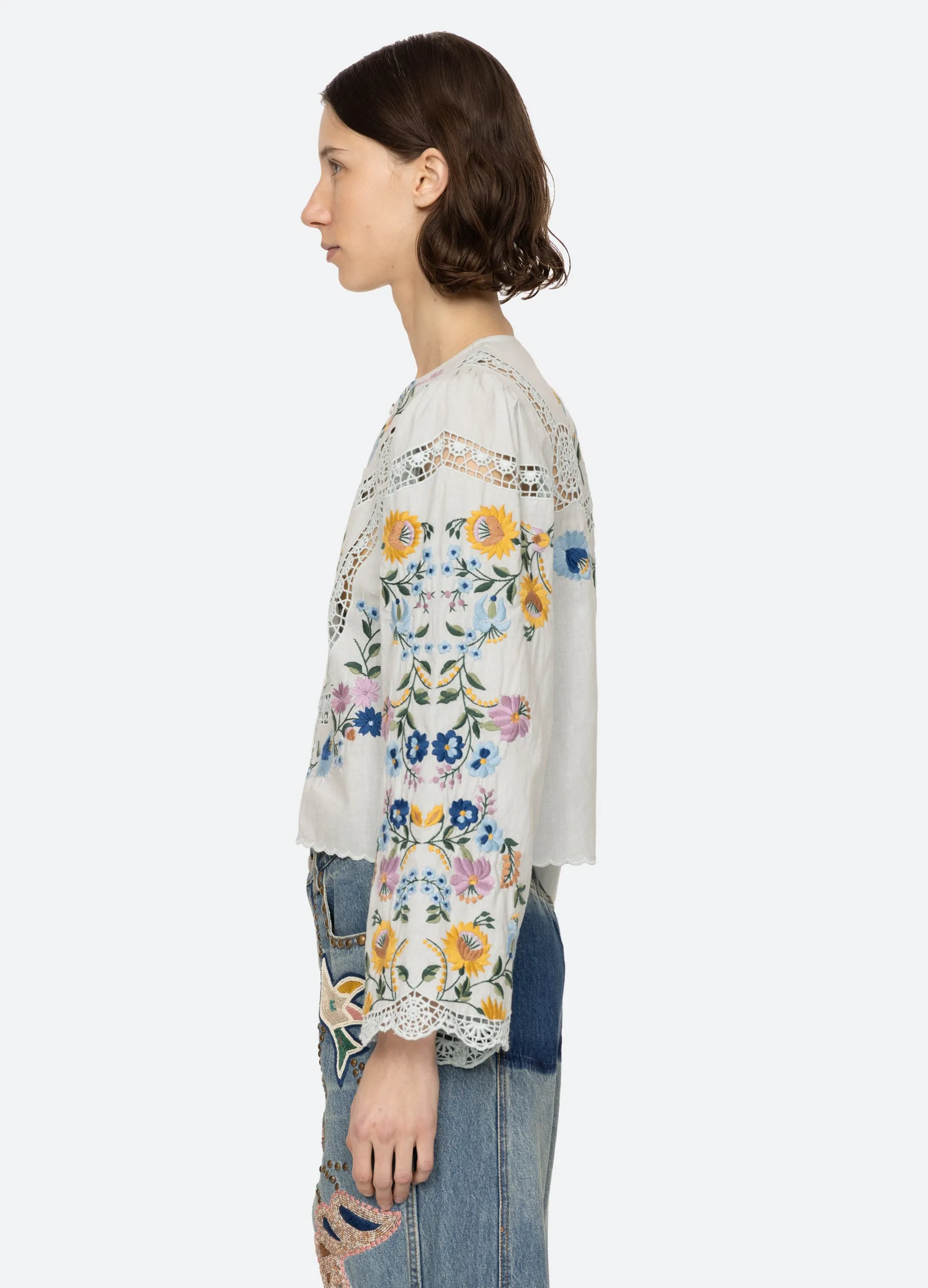 Celia L/S Top sold by Sea New York product image thumbnail 4