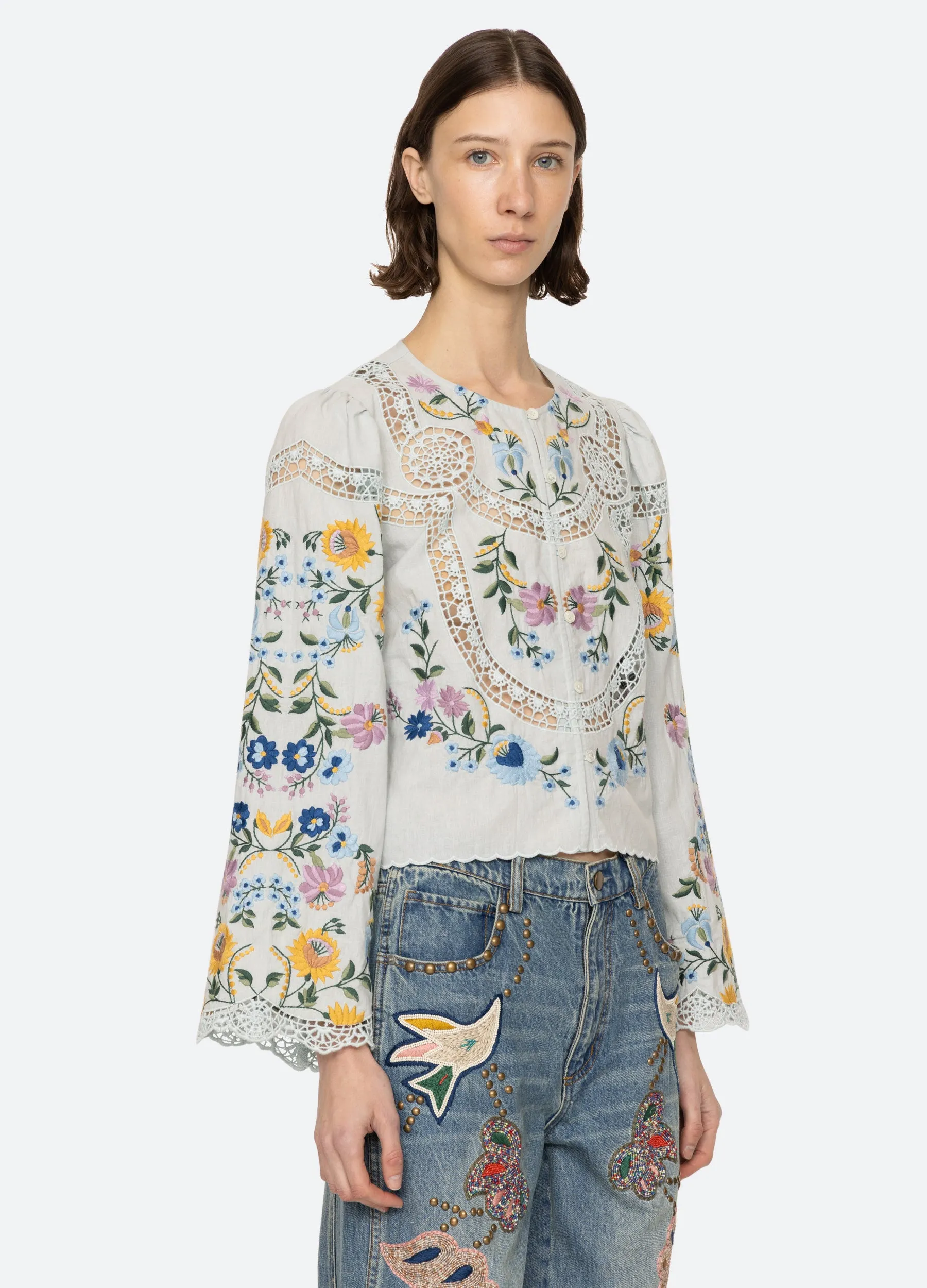 Celia L/S Top sold by Sea New York product image thumbnail 5