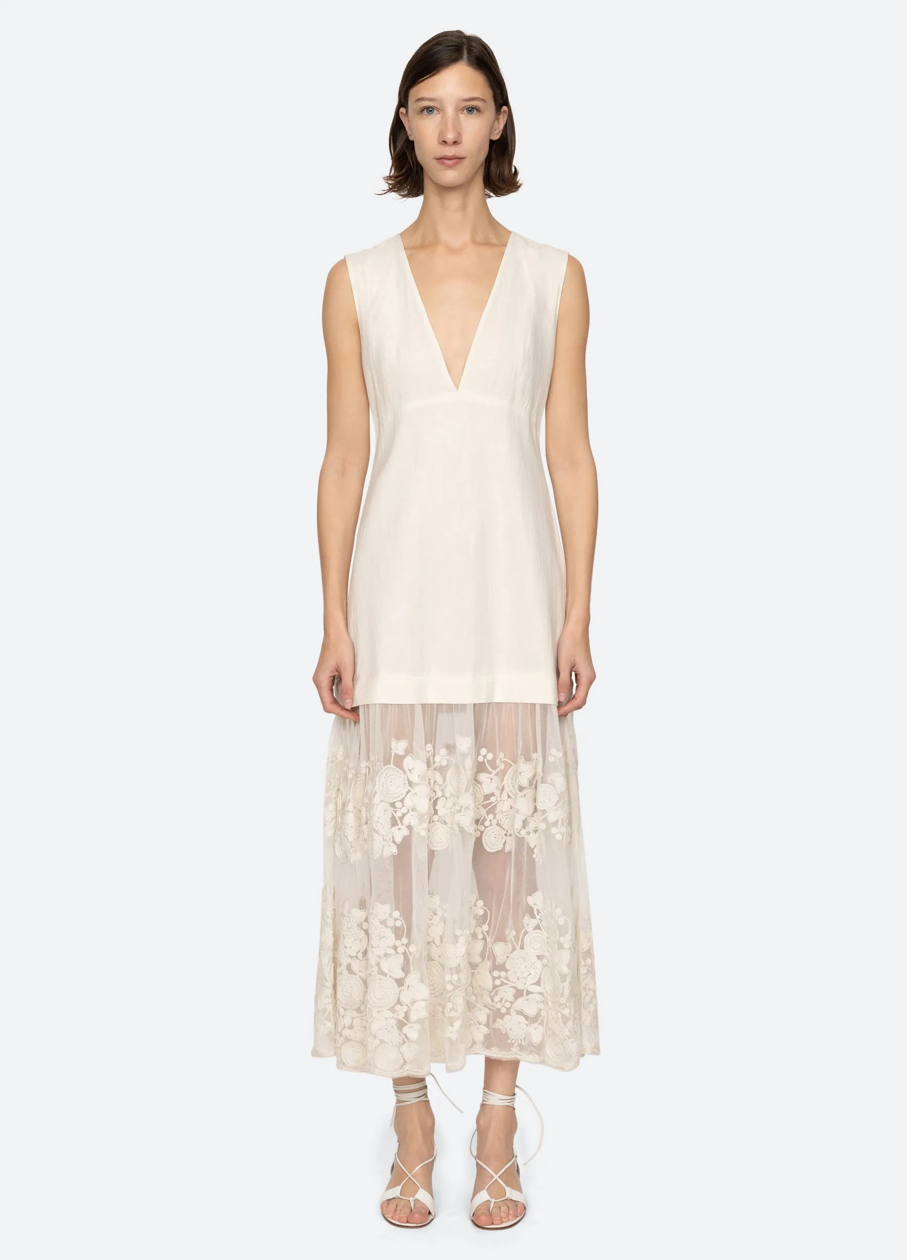 Arielle V-Neck Dress sold by Sea New York product image thumbnail 2