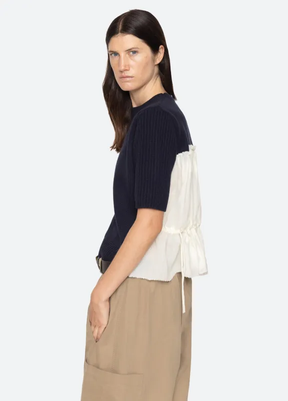 Mallory S/S Sweater made by Sea New York