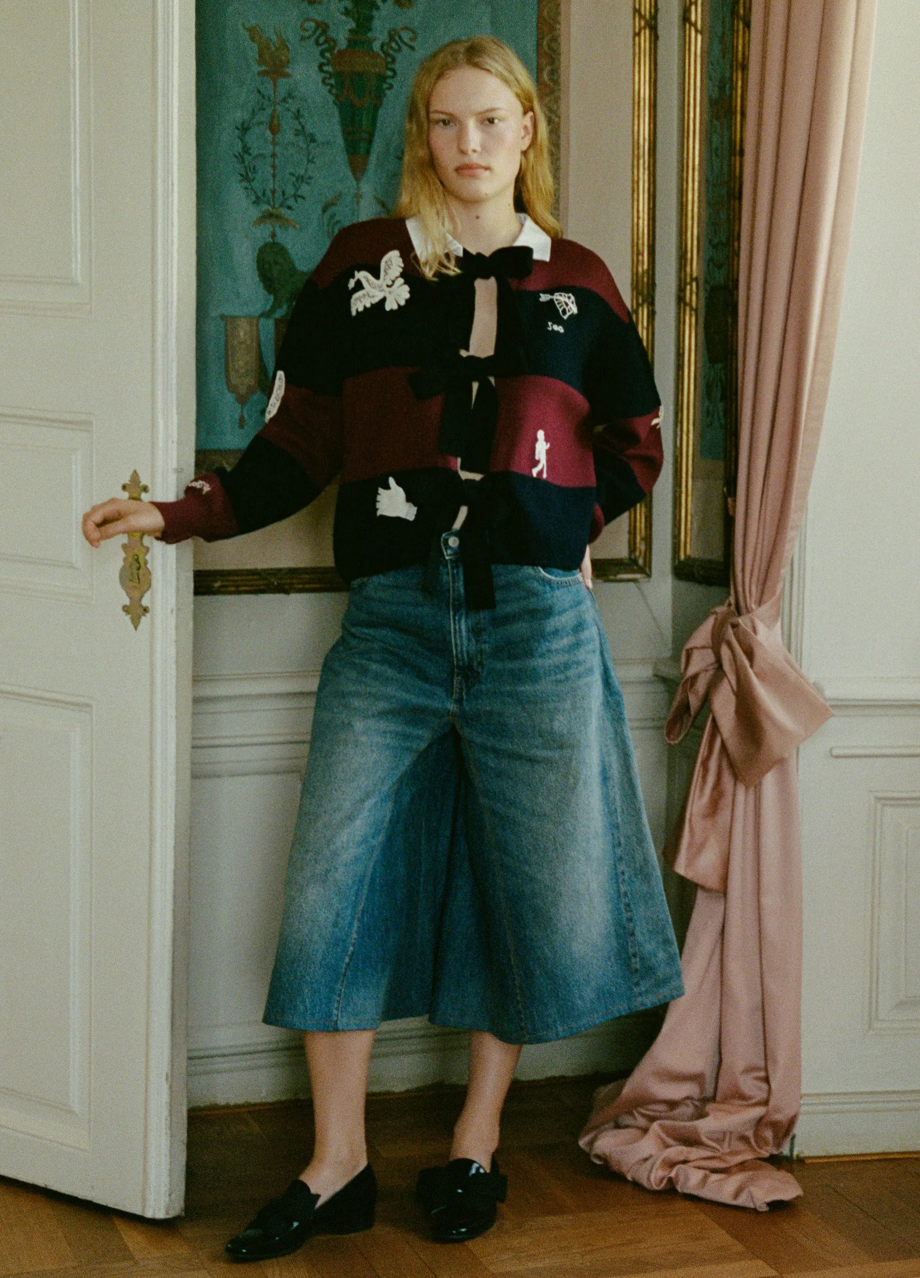 Lyssa Culottes sold by Sea New York