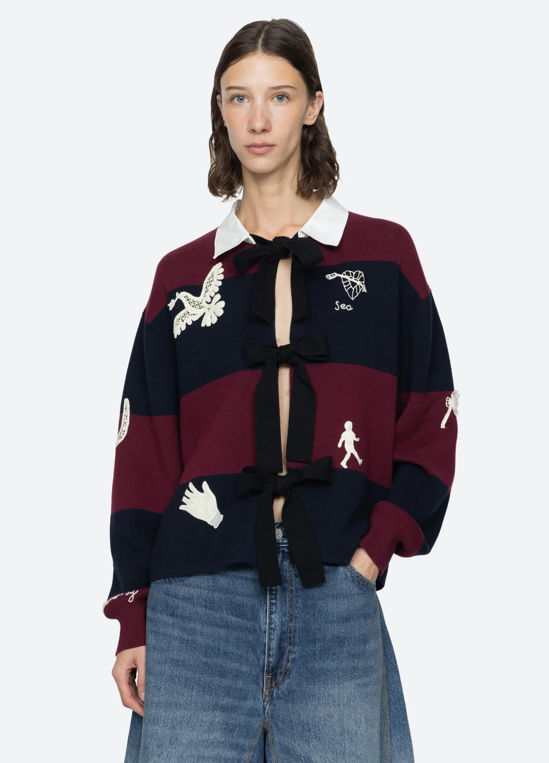 Hester Cardigan sold by Sea New York