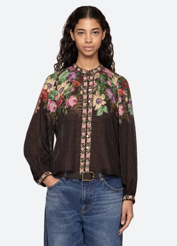 Viktoria Top sold by Sea New York