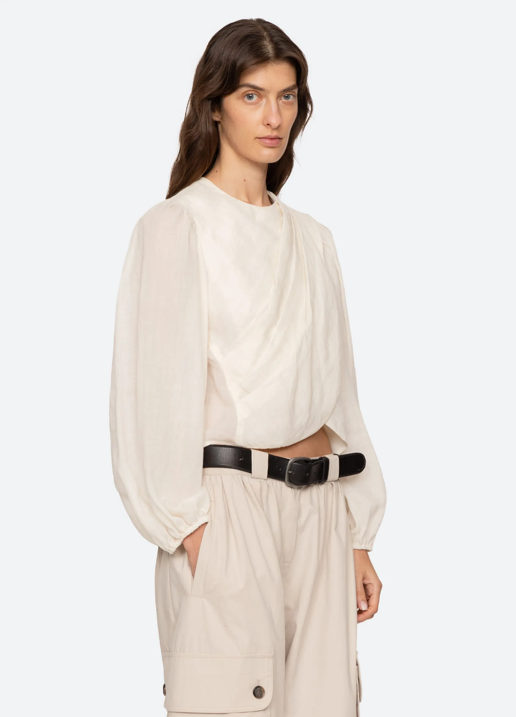 Solene L/S Top sold by Sea New York product image thumbnail 4