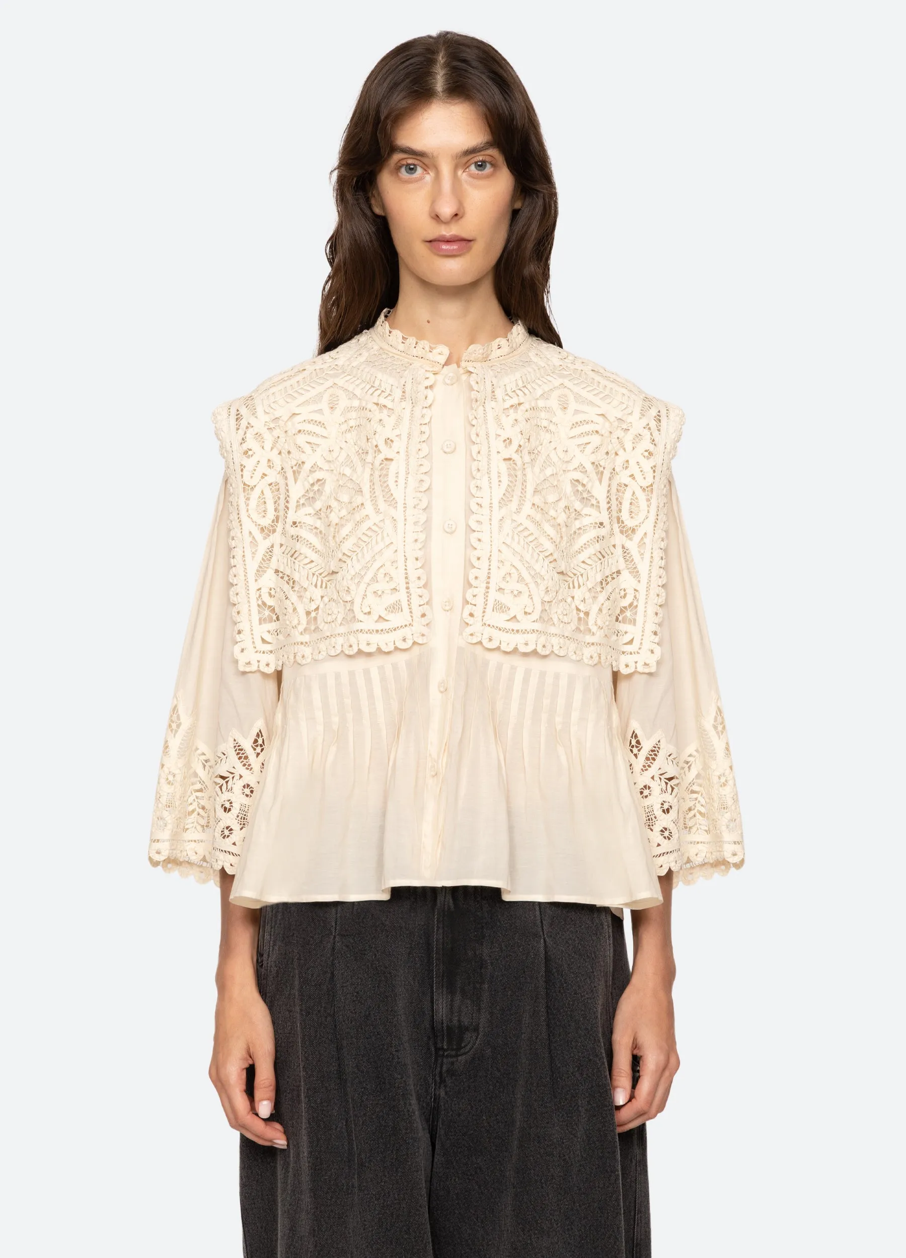Adelina S/S Top sold by Sea New York product image thumbnail 5