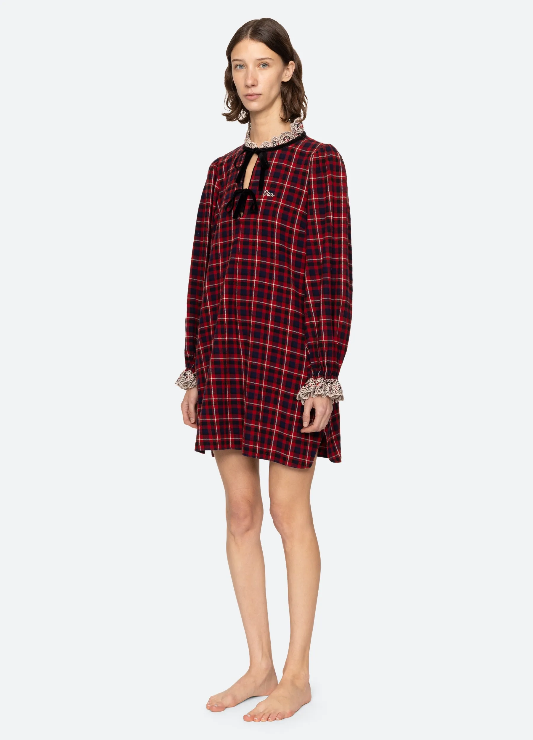 Zahara Night Shirt sold by Sea New York product image thumbnail 5