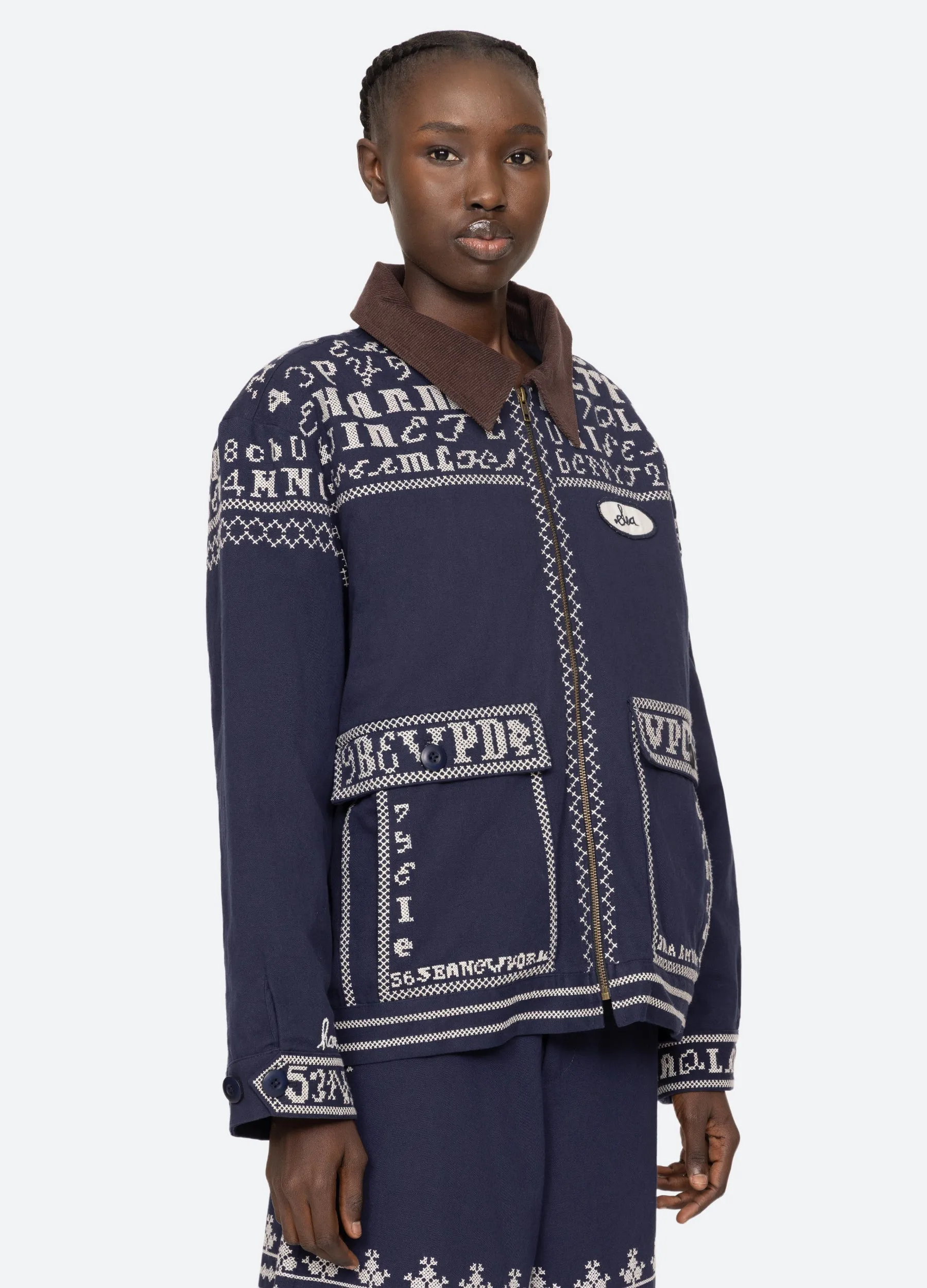 Kit Jacket sold by Sea New York product image thumbnail 5