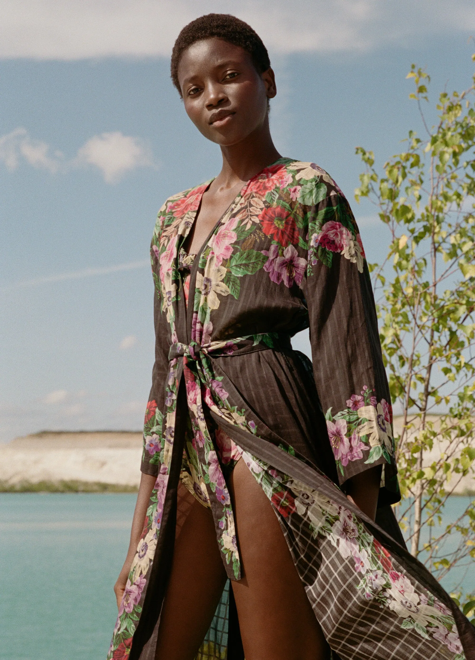 Viktoria Robe sold by Sea New York