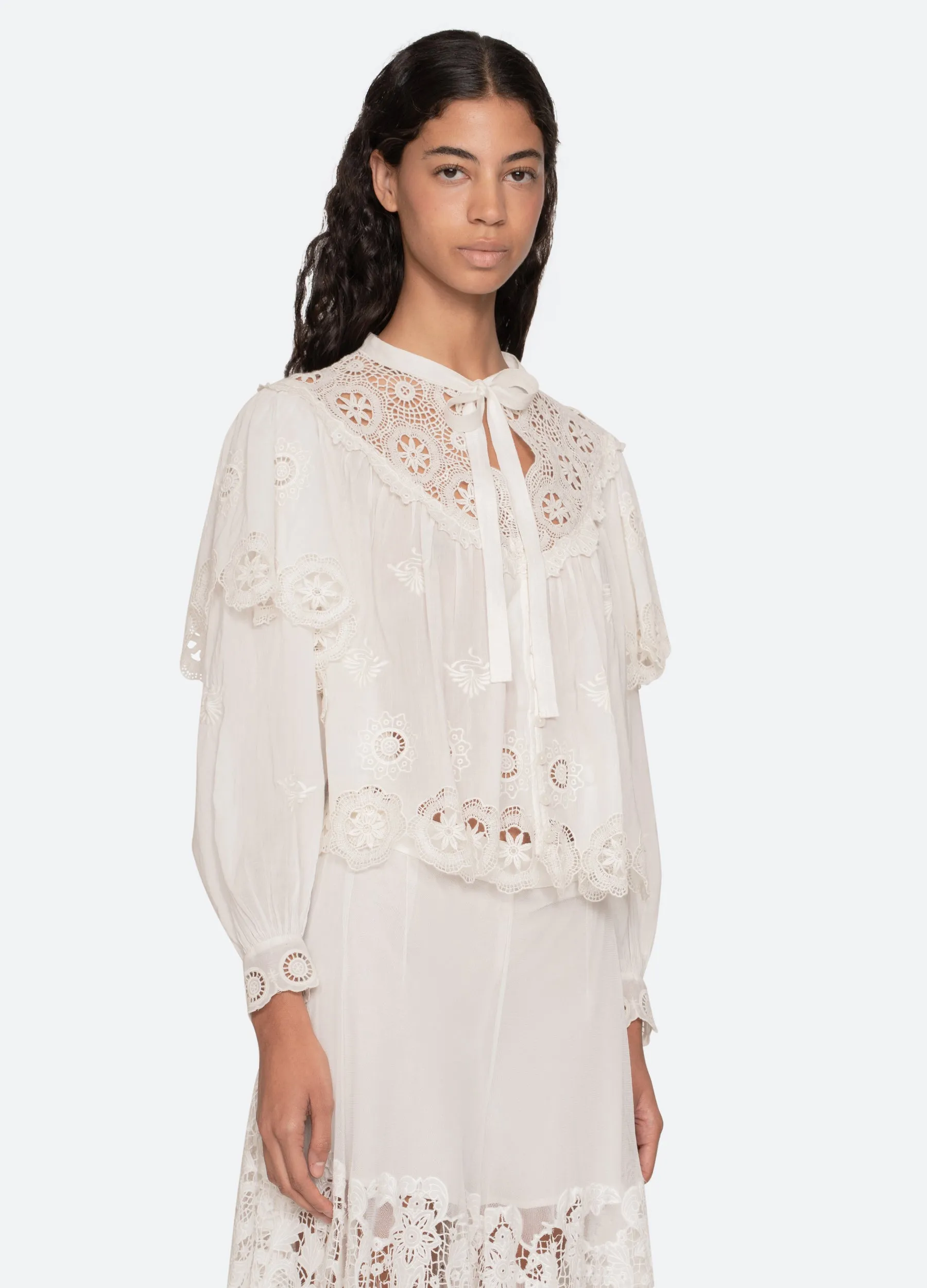 Sofia L/S Top sold by Sea New York product image thumbnail 5
