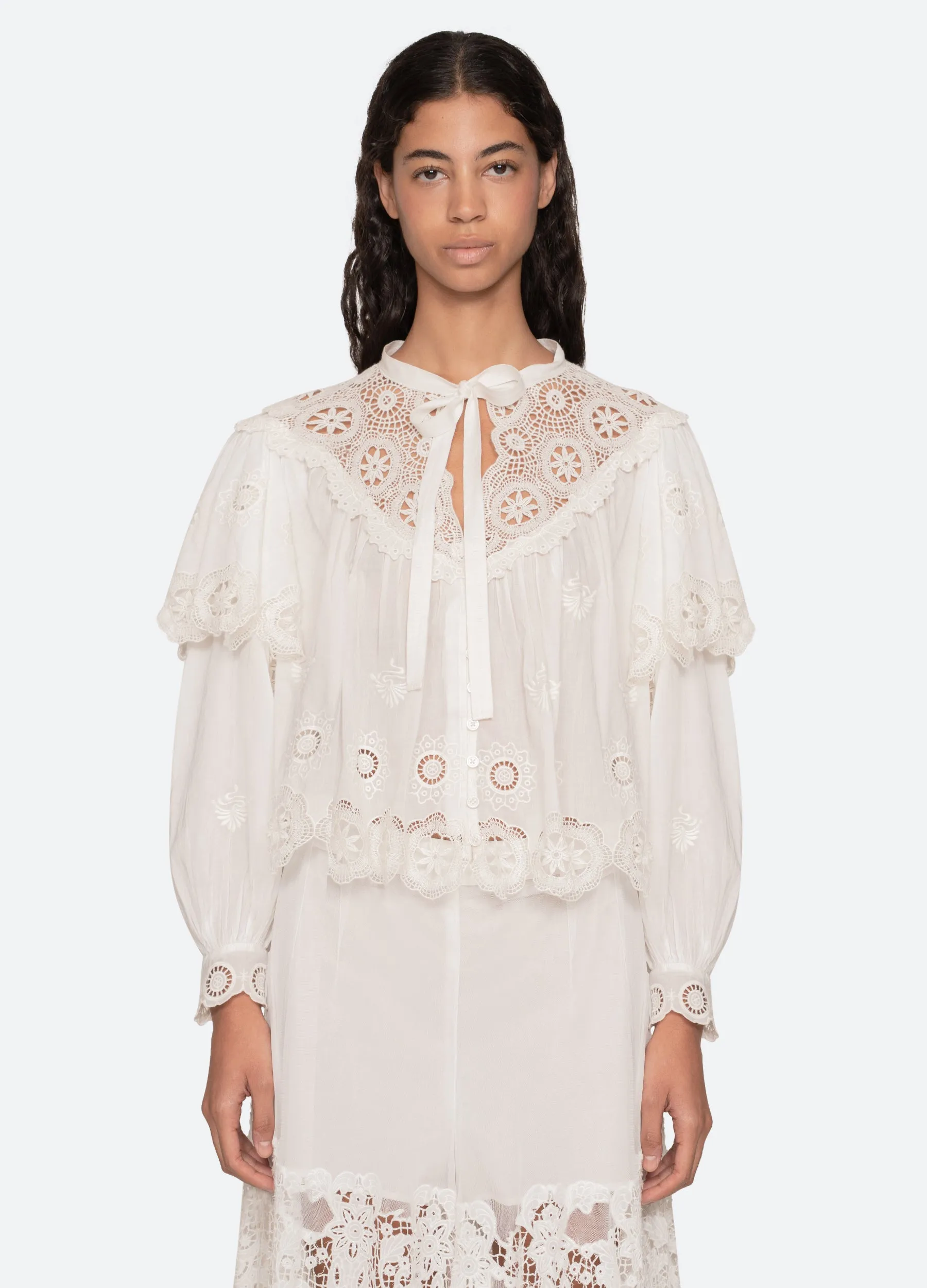 Sofia L/S Top sold by Sea New York product image thumbnail 2