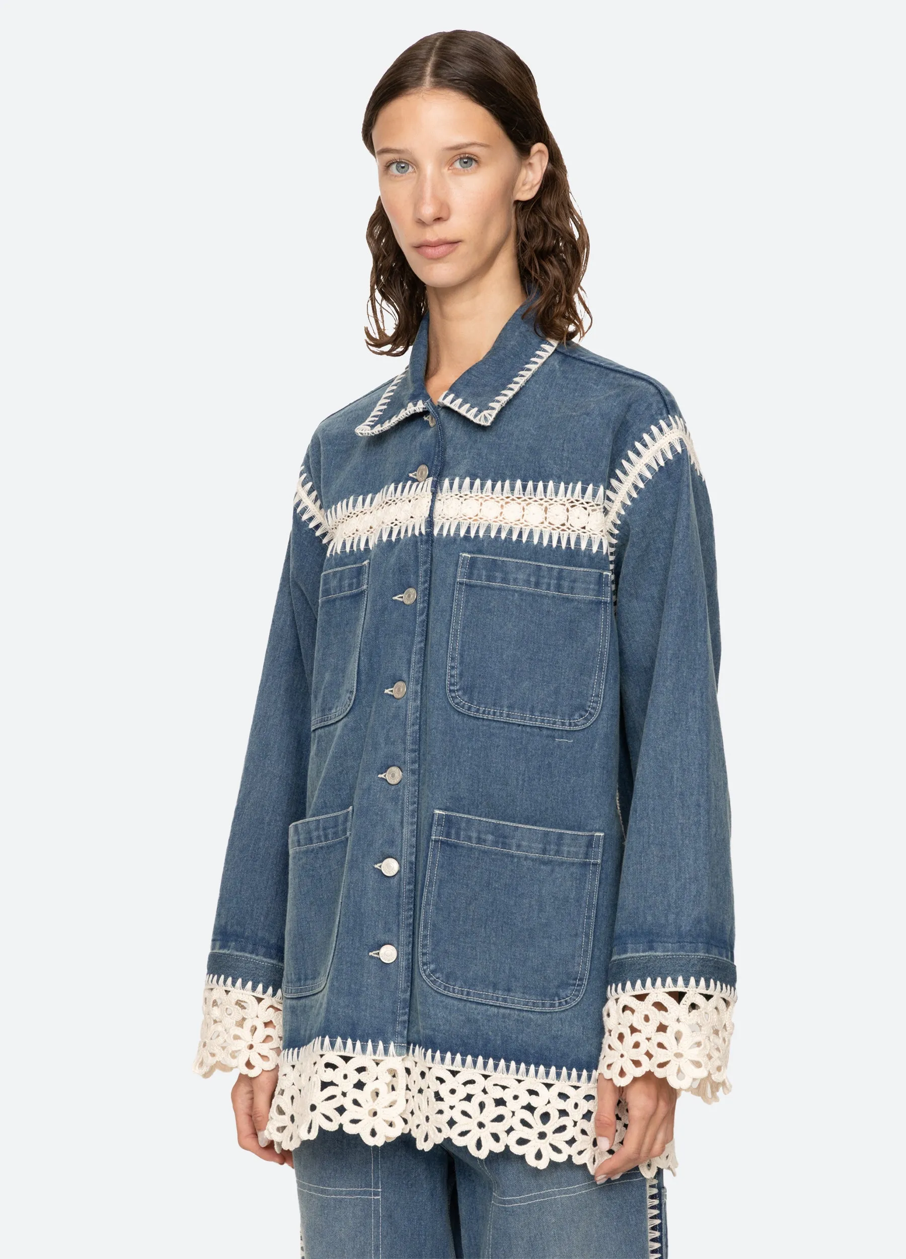 Stasia Jacket sold by Sea New York product image thumbnail 5