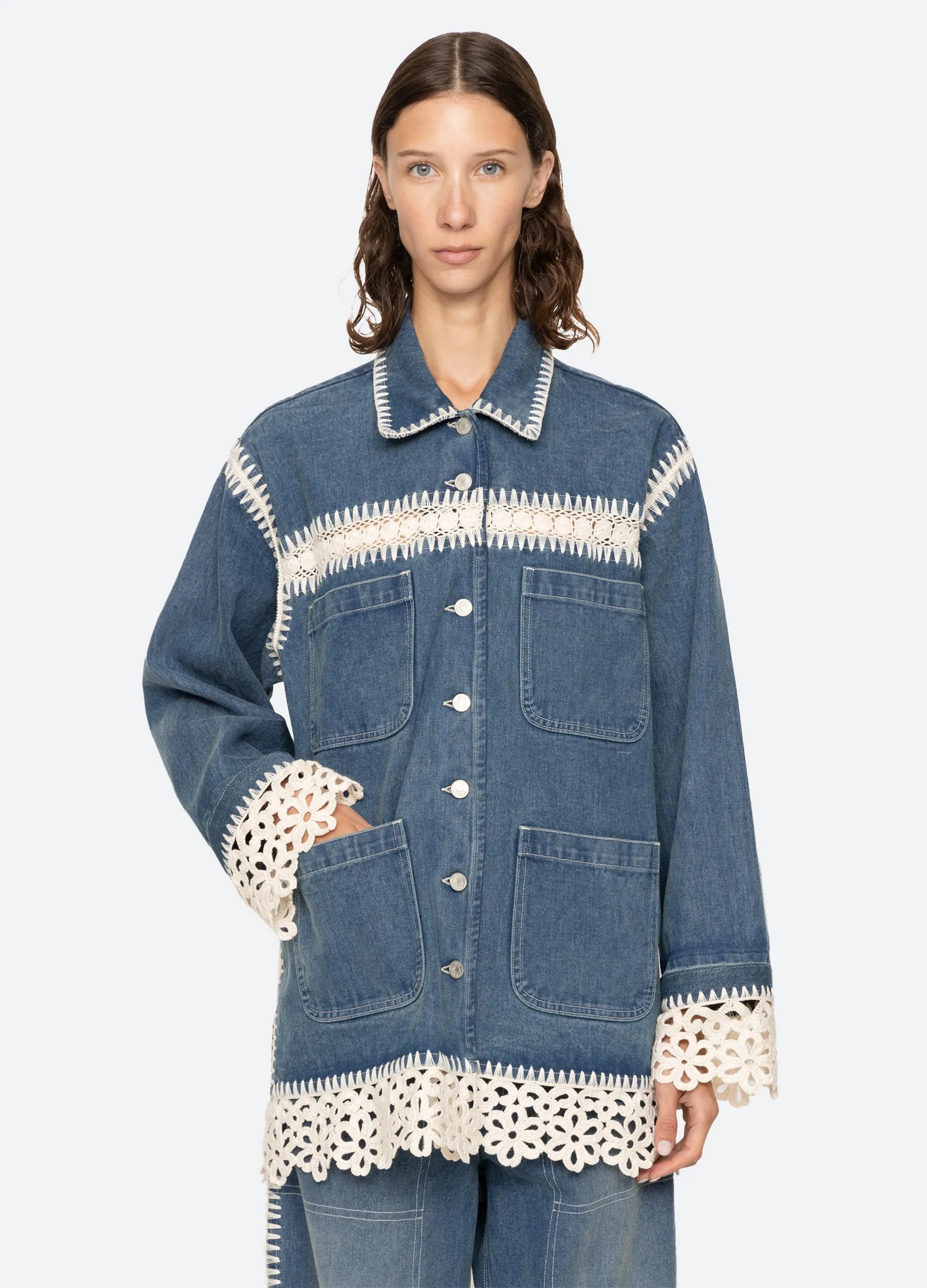 Stasia Jacket sold by Sea New York product image thumbnail 2