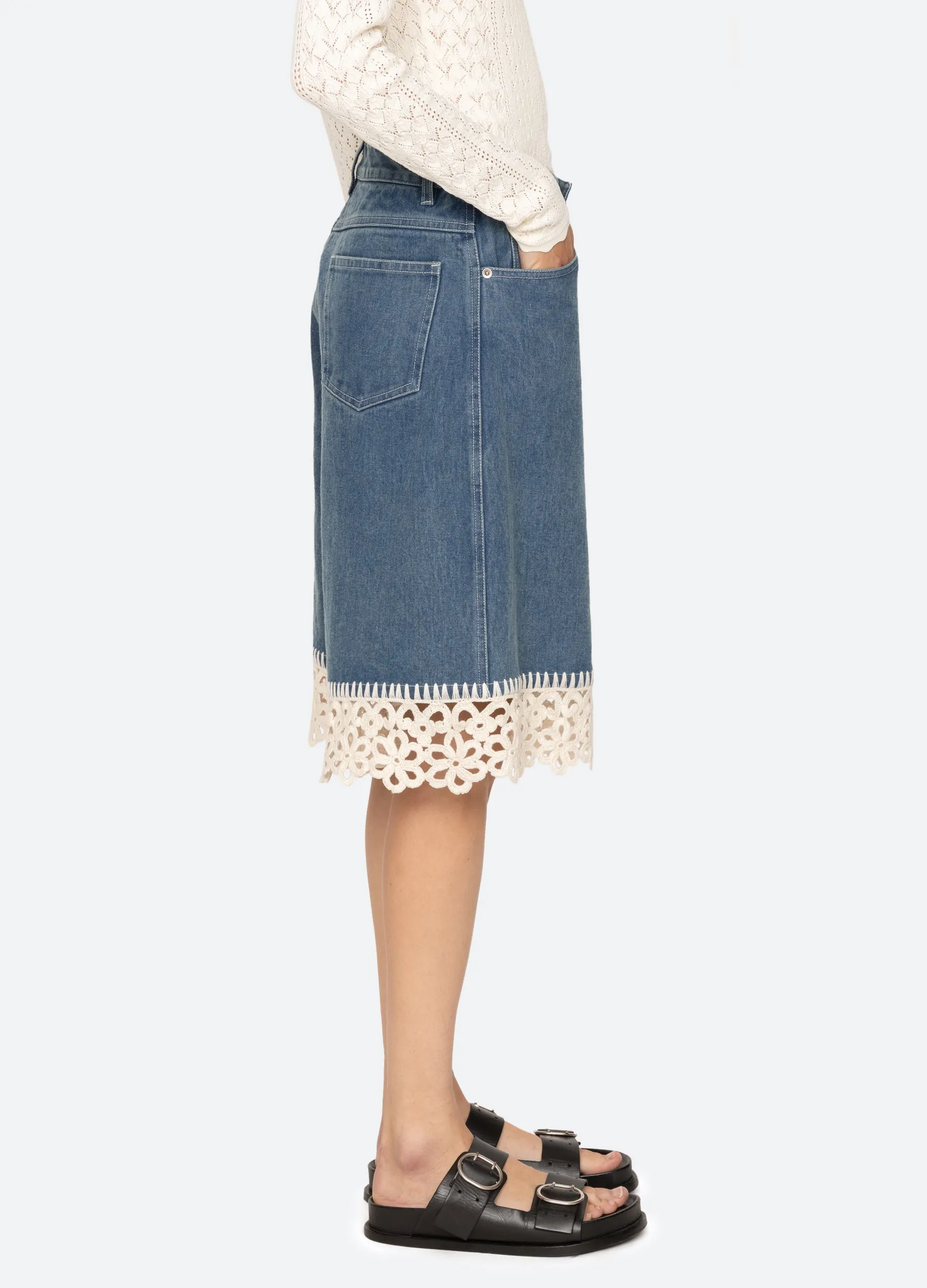 Stasia Culottes sold by Sea New York product image thumbnail 5