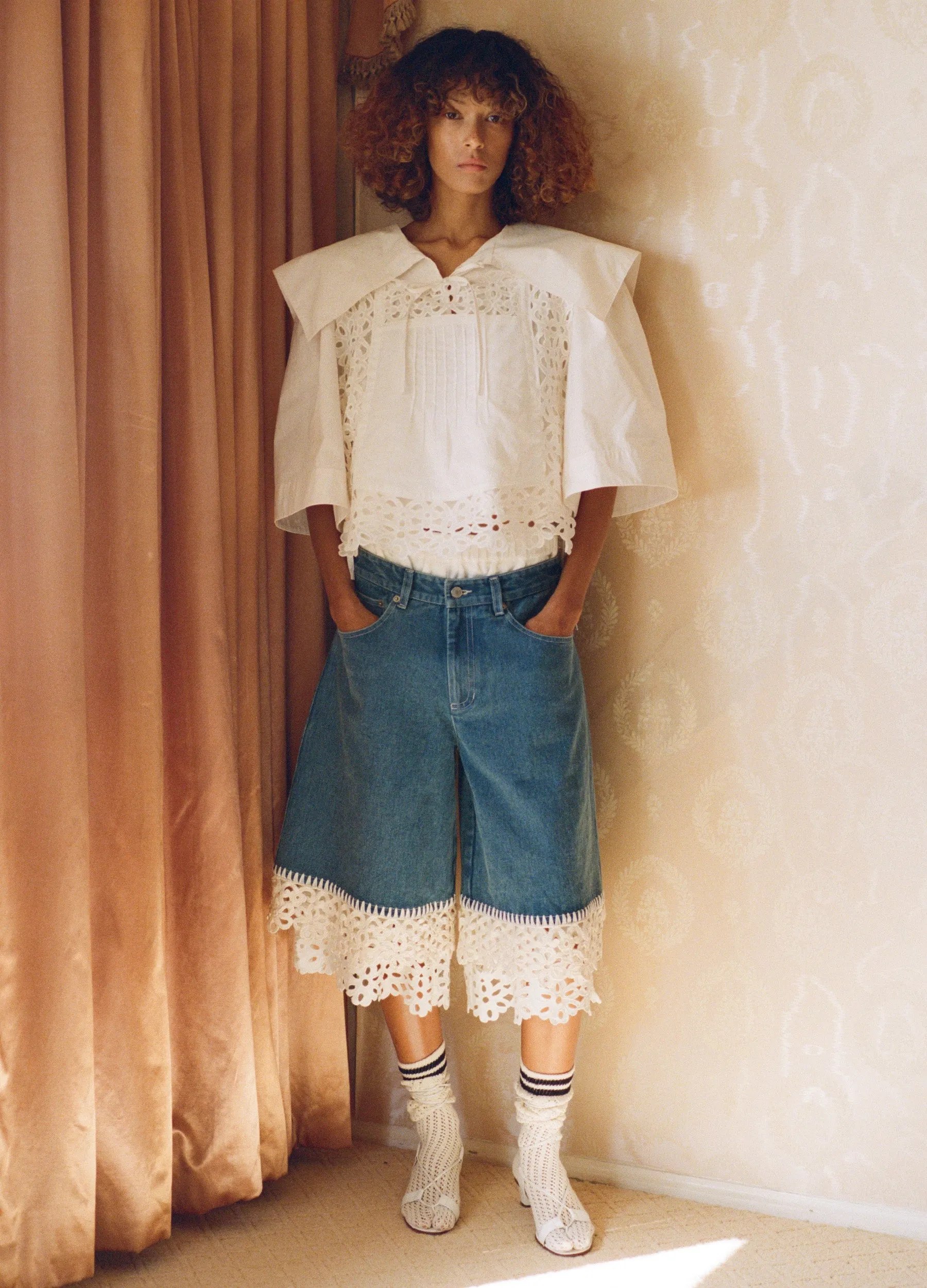 Stasia Culottes sold by Sea New York product image thumbnail 2