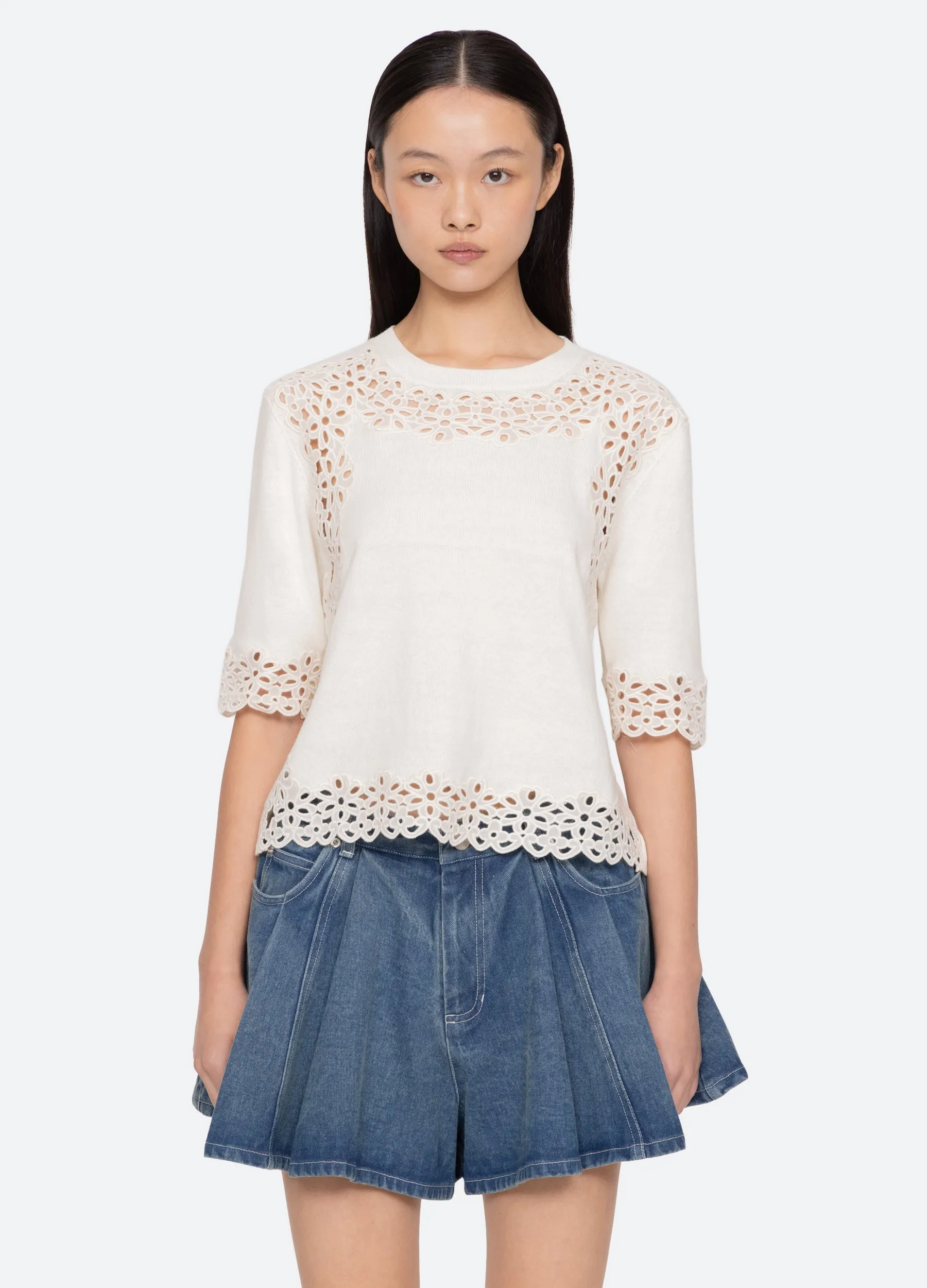 Leila Sweater sold by Sea New York product image thumbnail 5