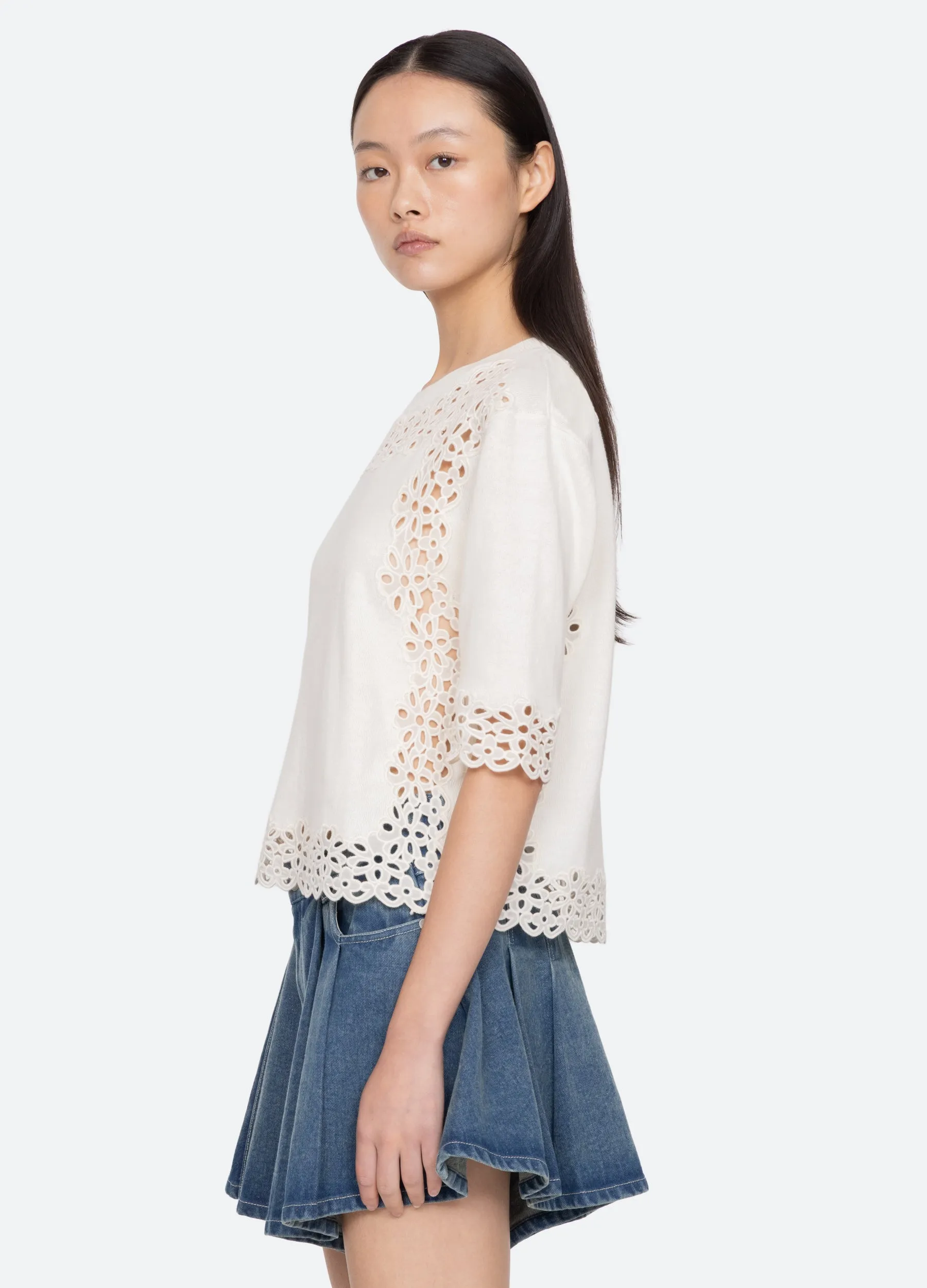 Leila Sweater sold by Sea New York product image thumbnail 3