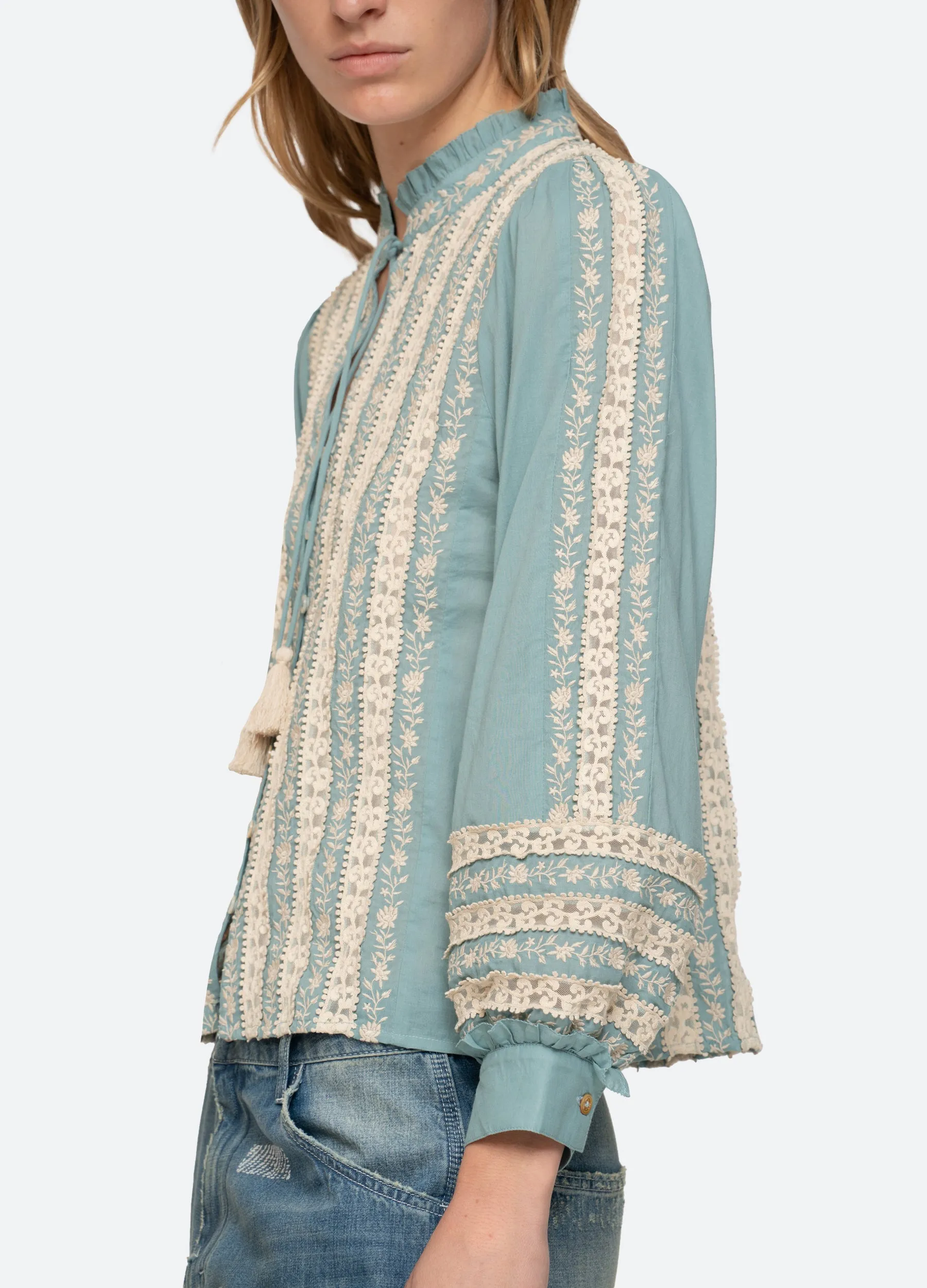 Kirsten L/S Top sold by Sea New York product image thumbnail 5