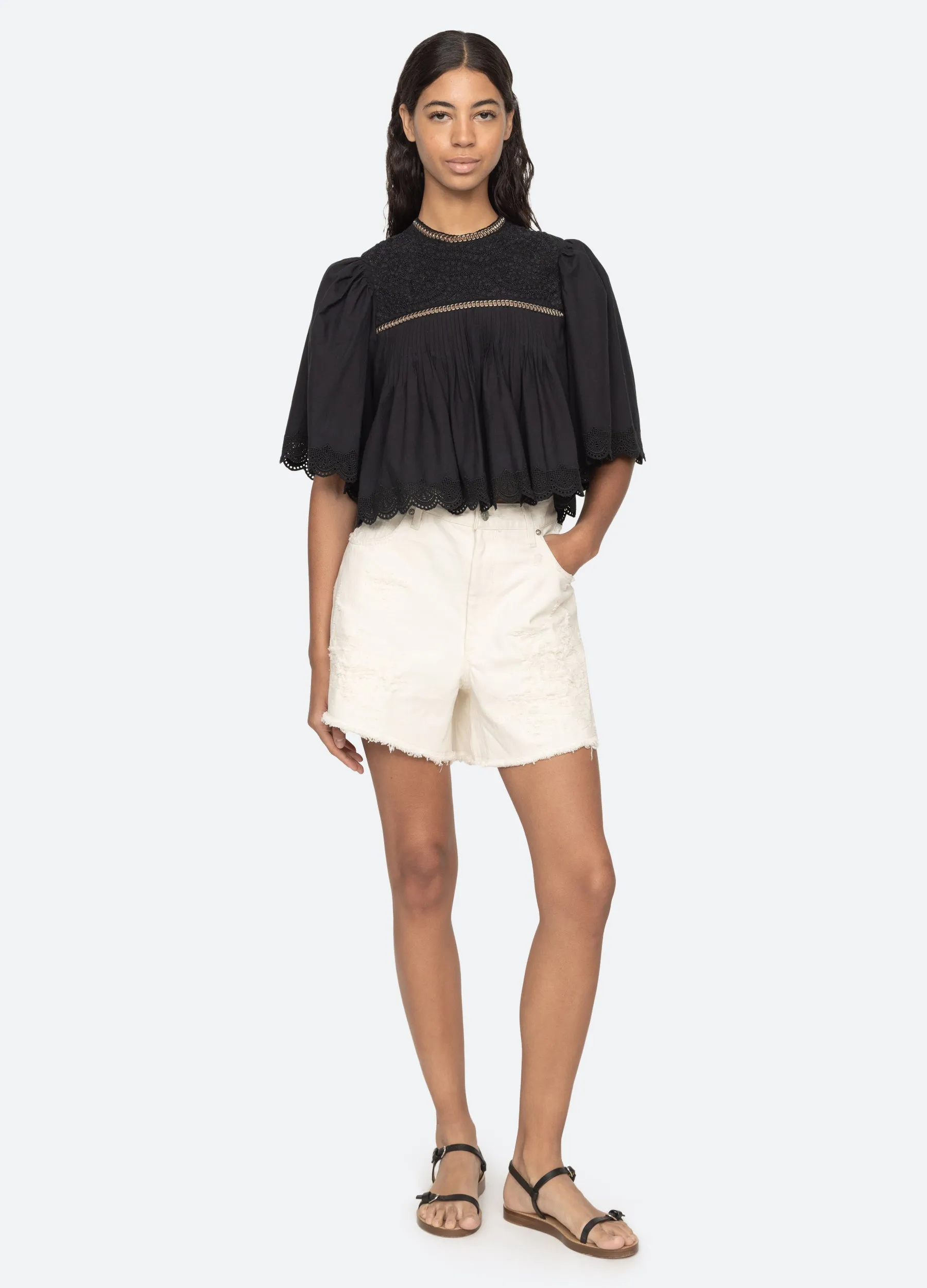 Larissa S/S Top sold by Sea New York product image thumbnail 3