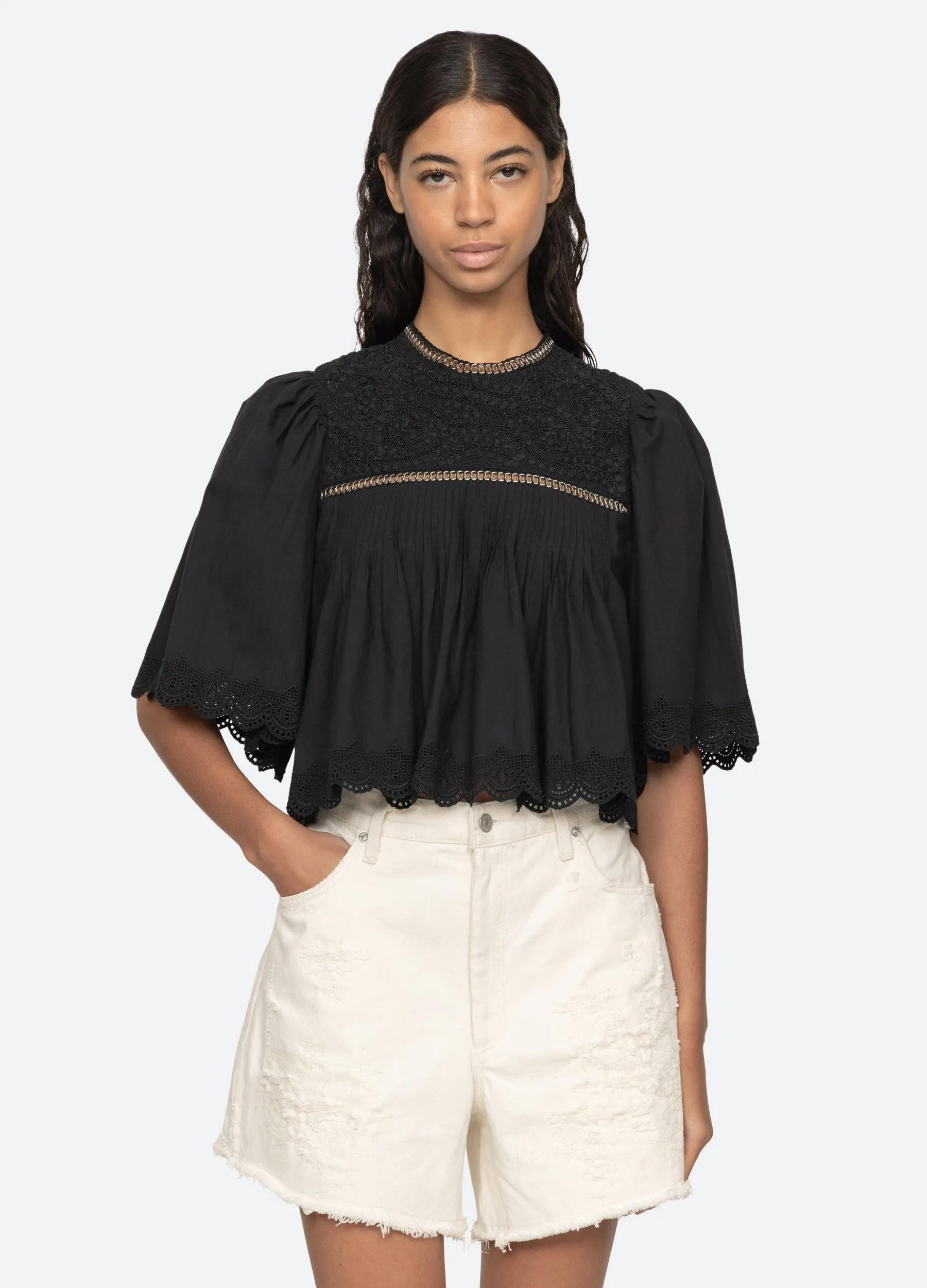Larissa S/S Top sold by Sea New York