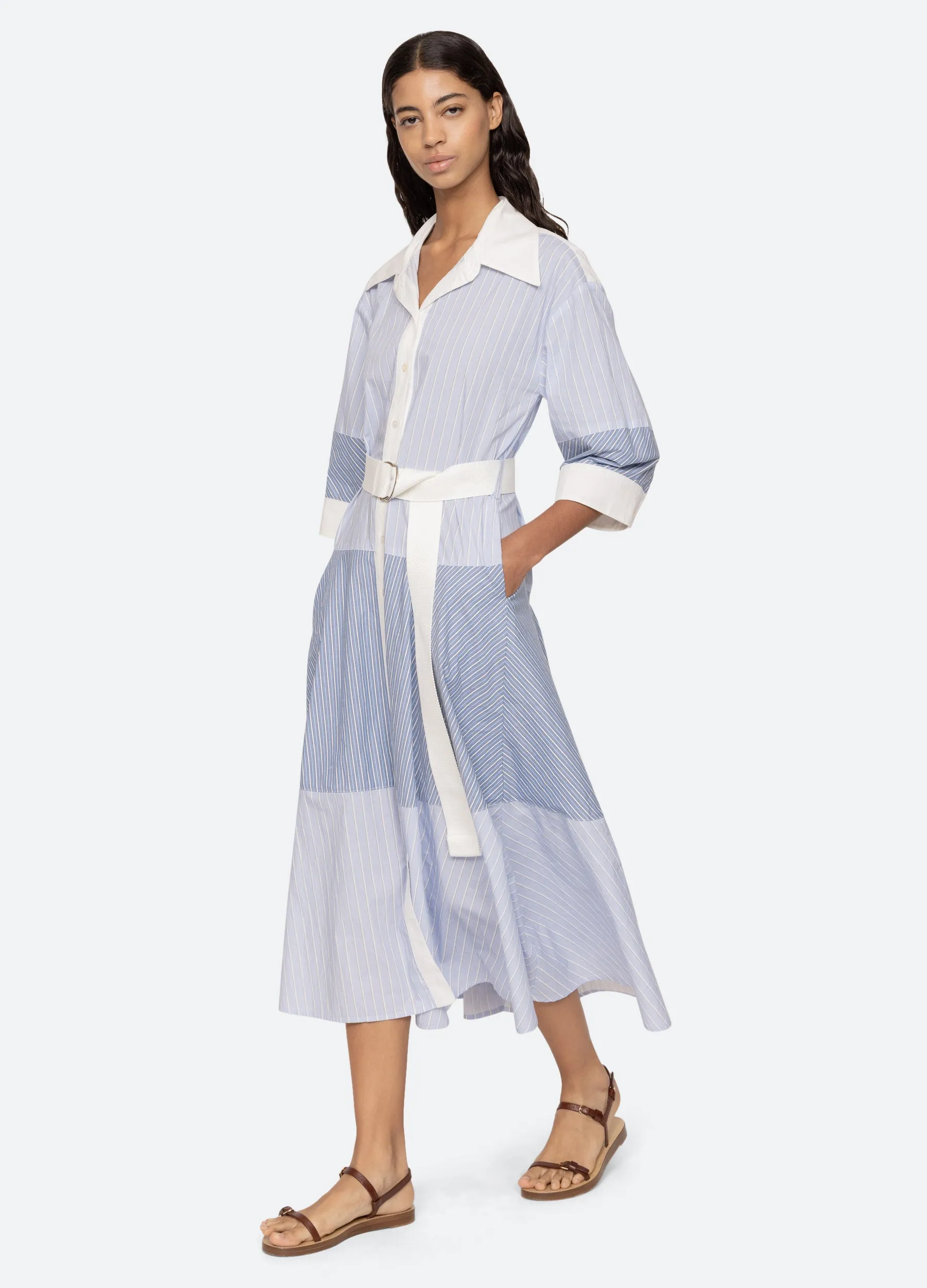 Helmi Shirt Dress sold by Sea New York