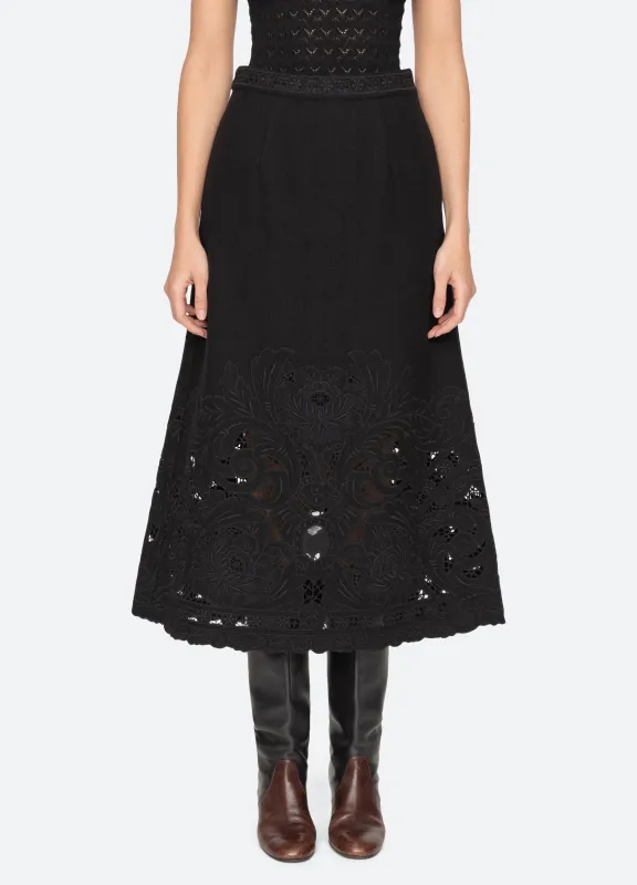 Ceci Midi Skirt made by Sea New York