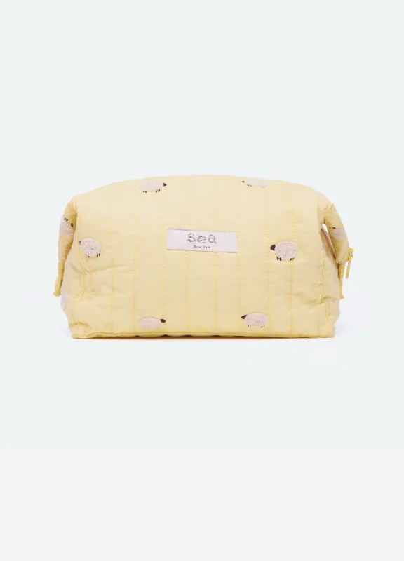Sheep Cosmetic Bag made by Sea New York