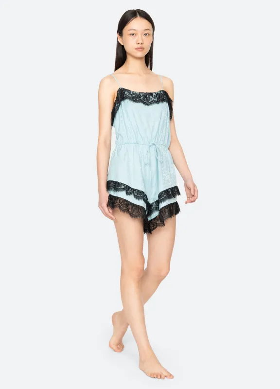 Lila Romper made by Sea New York