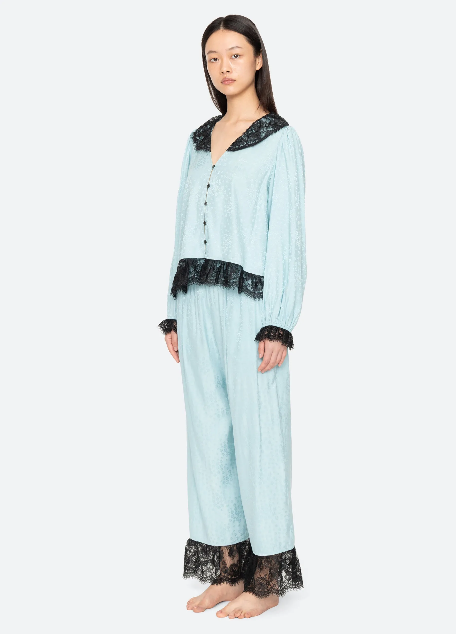 Lila PJ Set sold by Sea New York product image thumbnail 5
