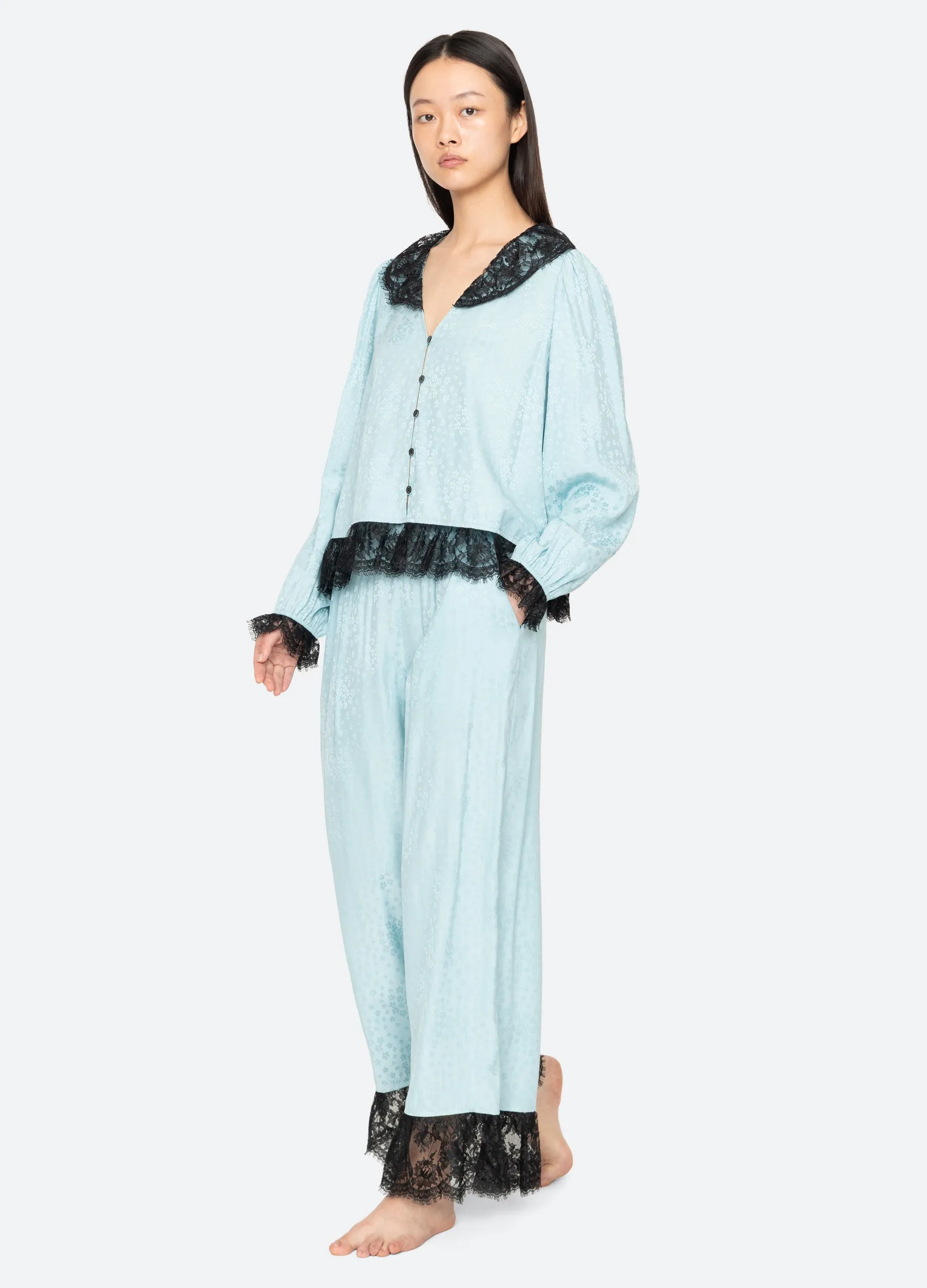 Lila PJ Set sold by Sea New York product image thumbnail 3