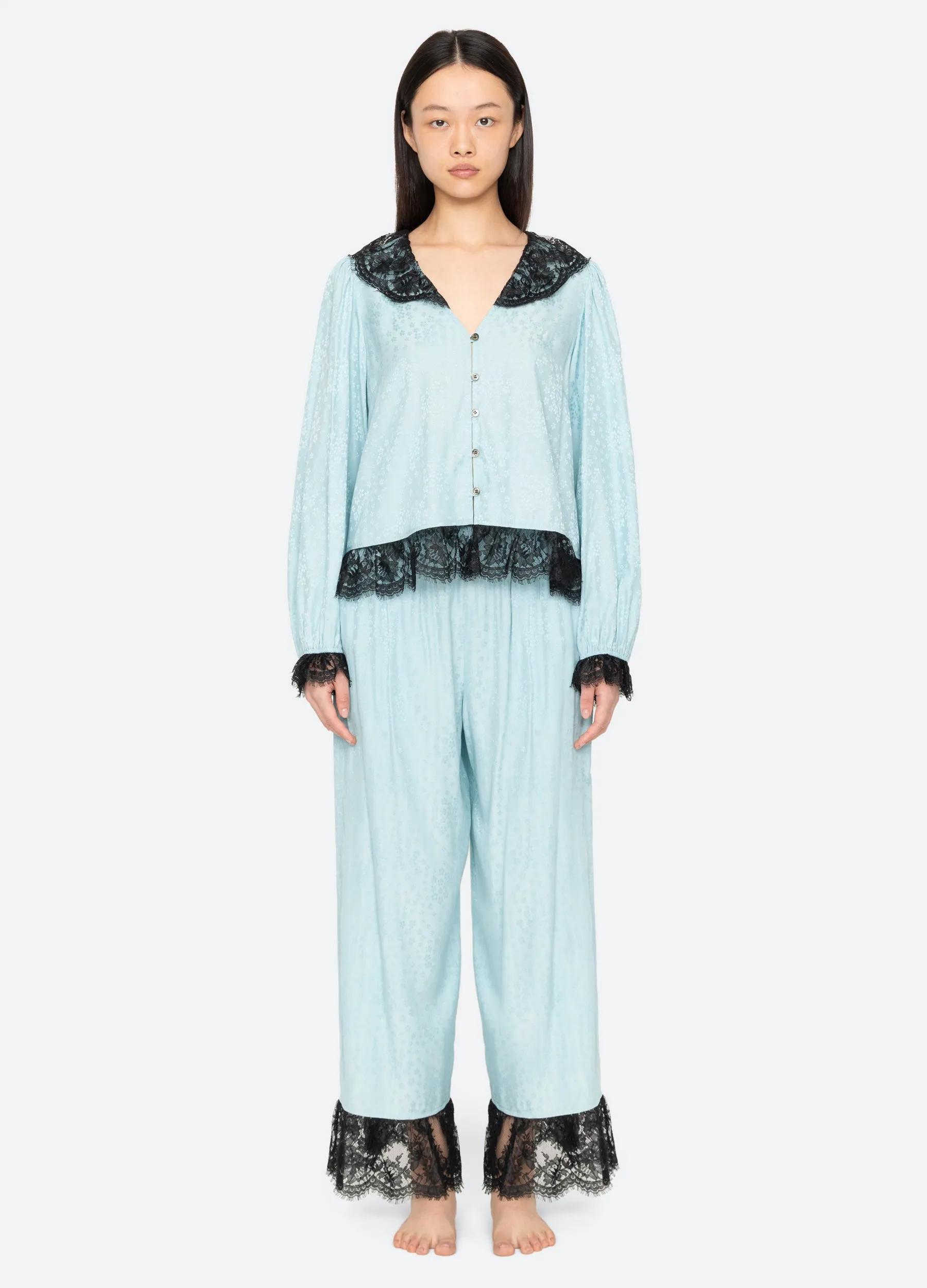 Lila PJ Set sold by Sea New York