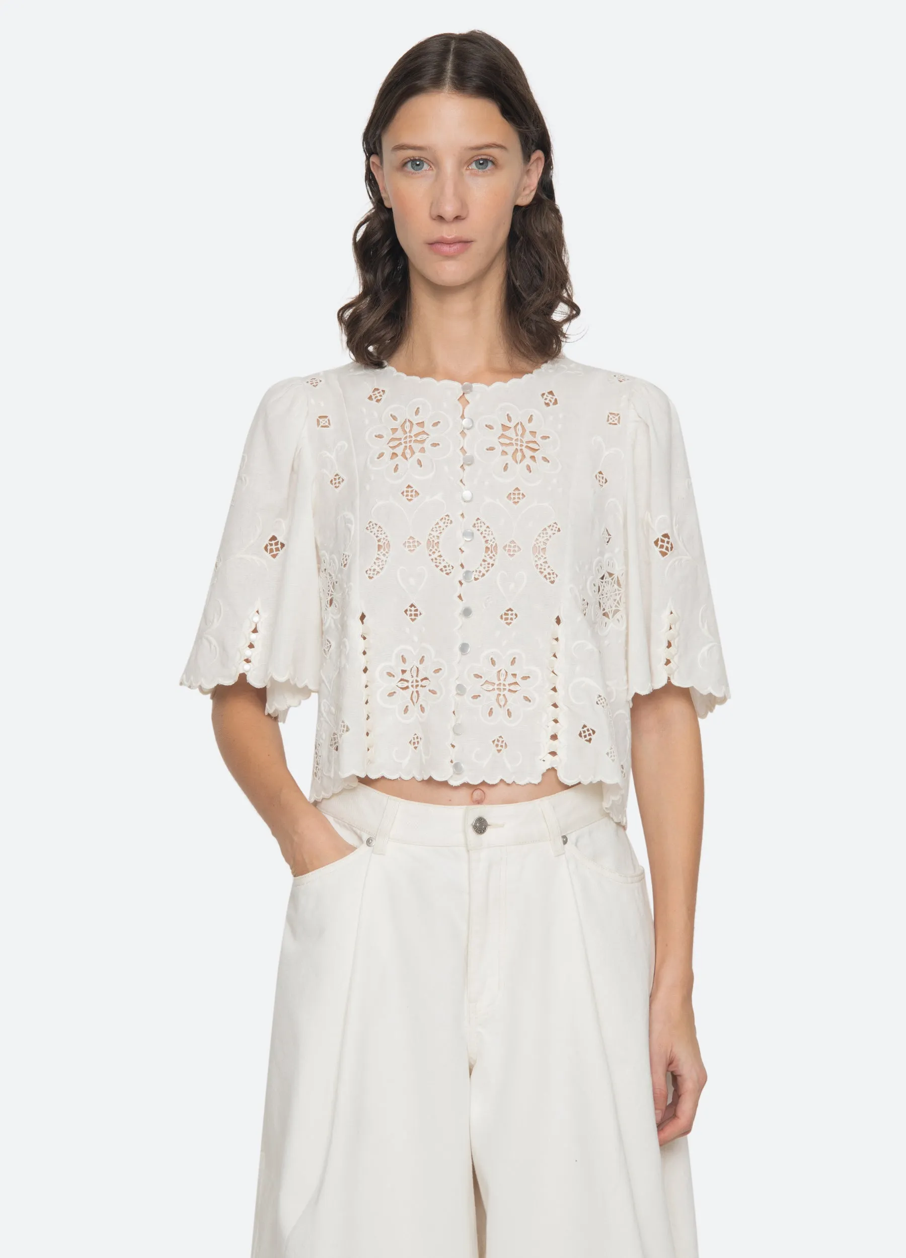 Gardener Top sold by Sea New York