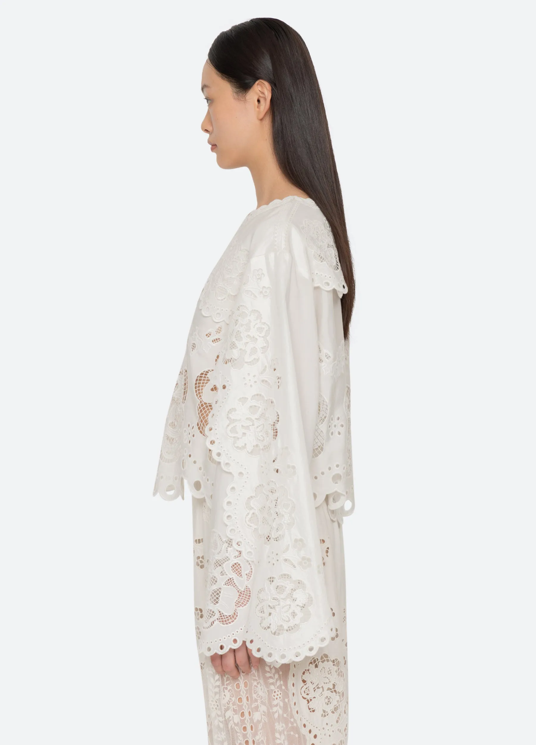 Gardener L/S Top sold by Sea New York product image thumbnail 4