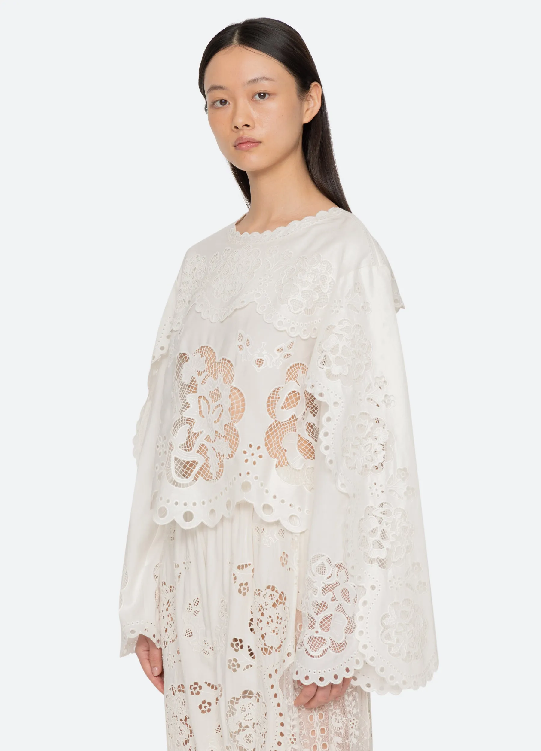 Gardener L/S Top sold by Sea New York product image thumbnail 5