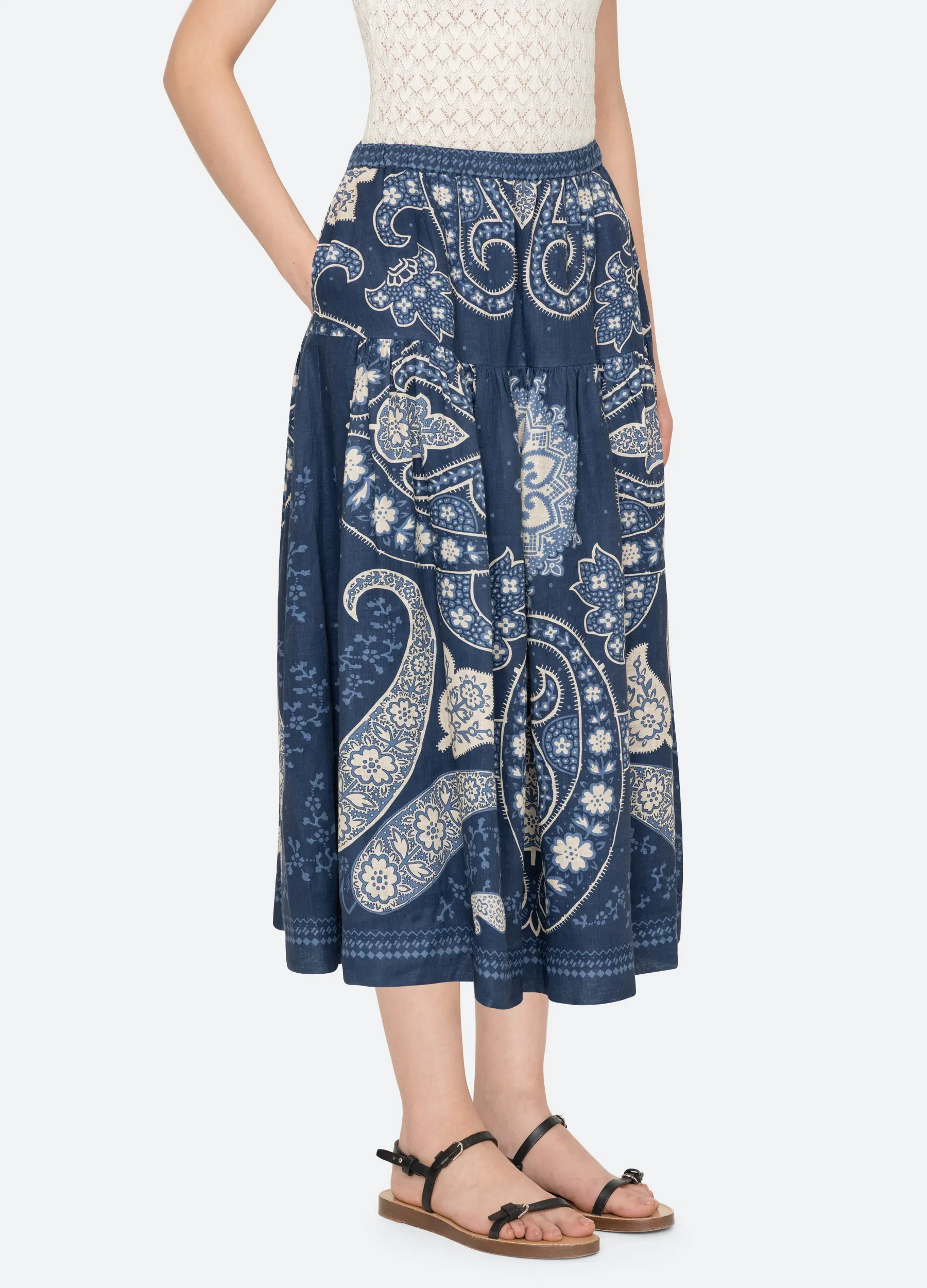 Emelina Skirt sold by Sea New York product image thumbnail 5