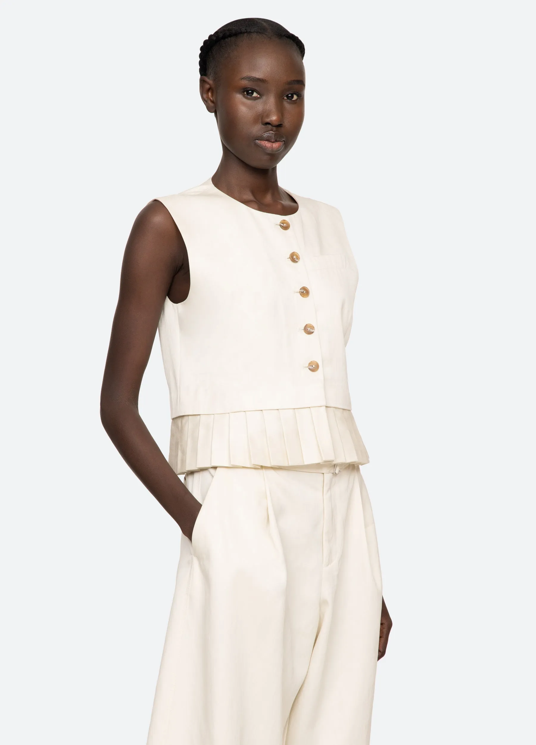 Angelina Vest sold by Sea New York product image thumbnail 5