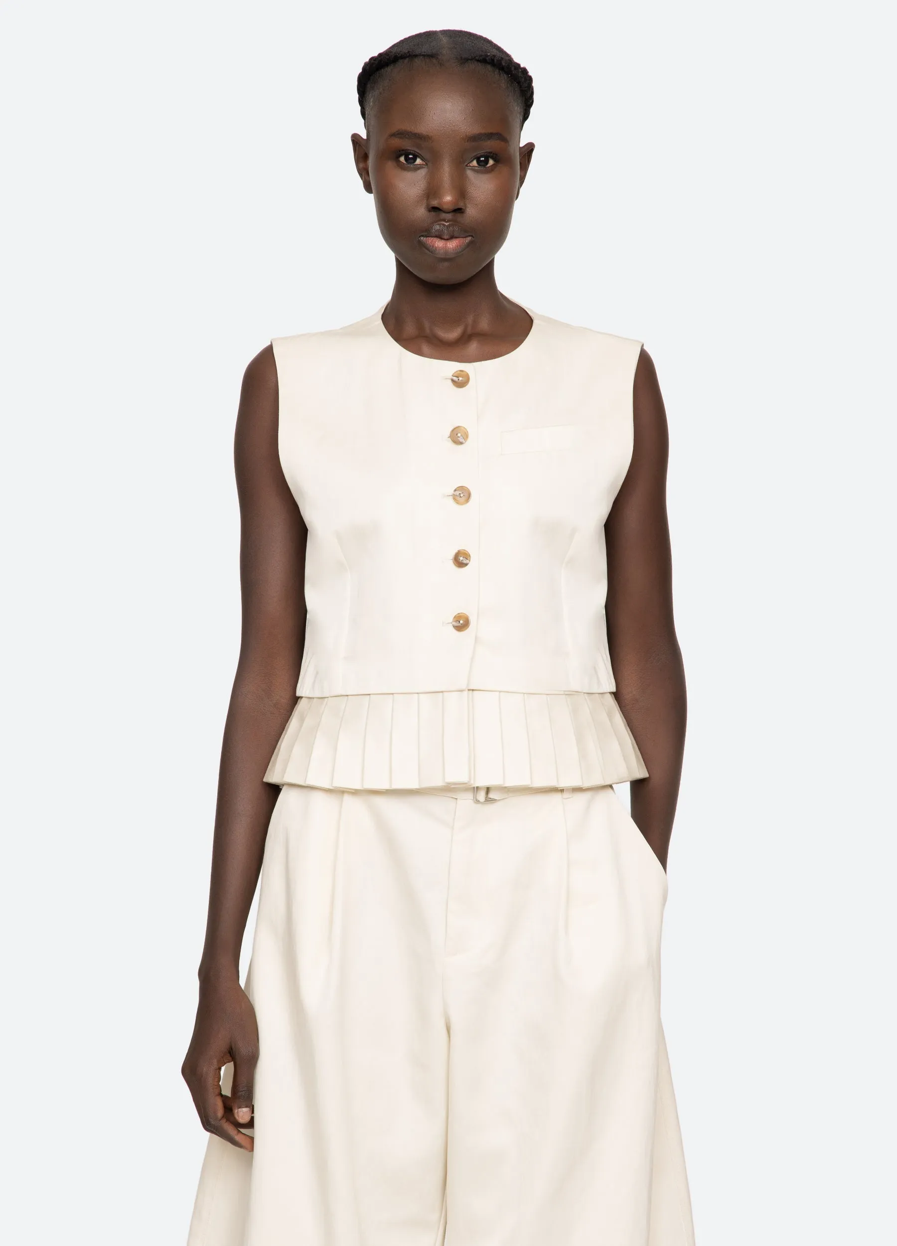 Angelina Vest sold by Sea New York