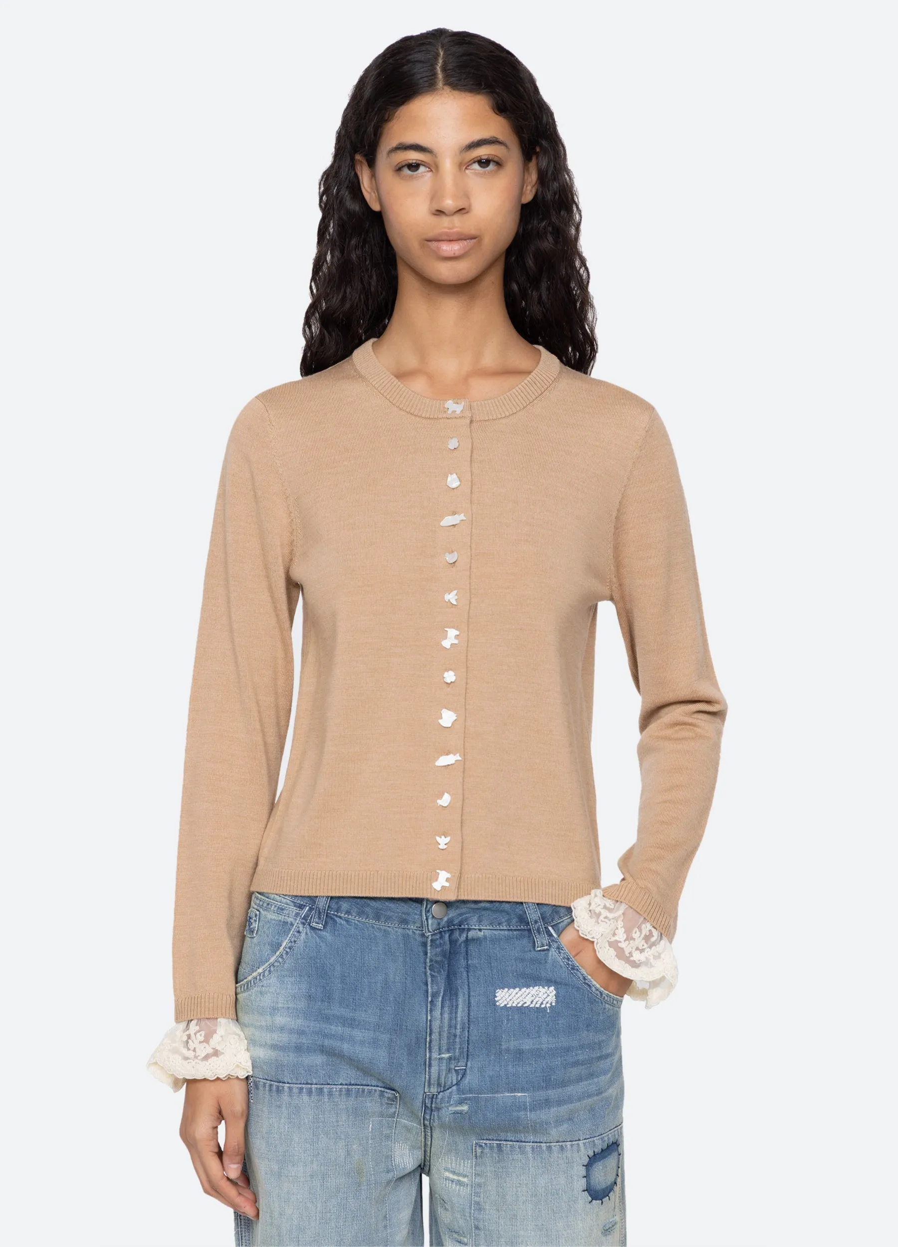 Diane Cardigan sold by Sea New York