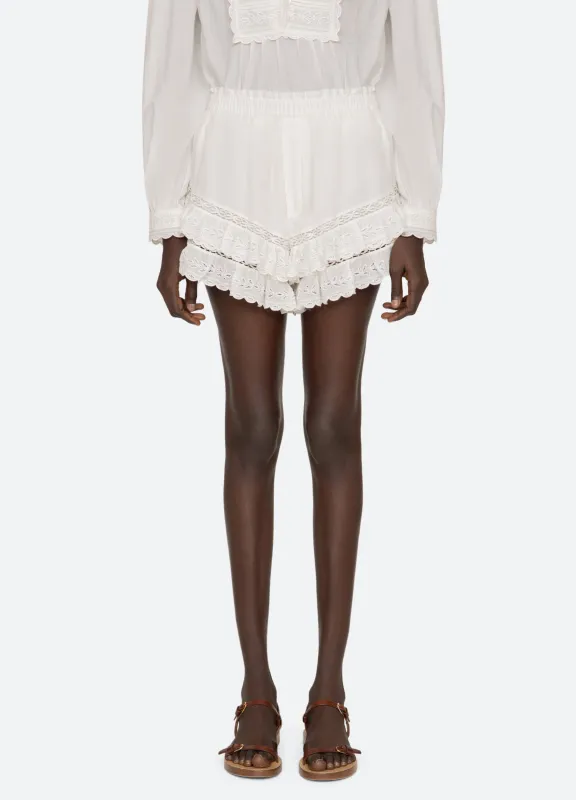 Eliza Shorts made by Sea New York
