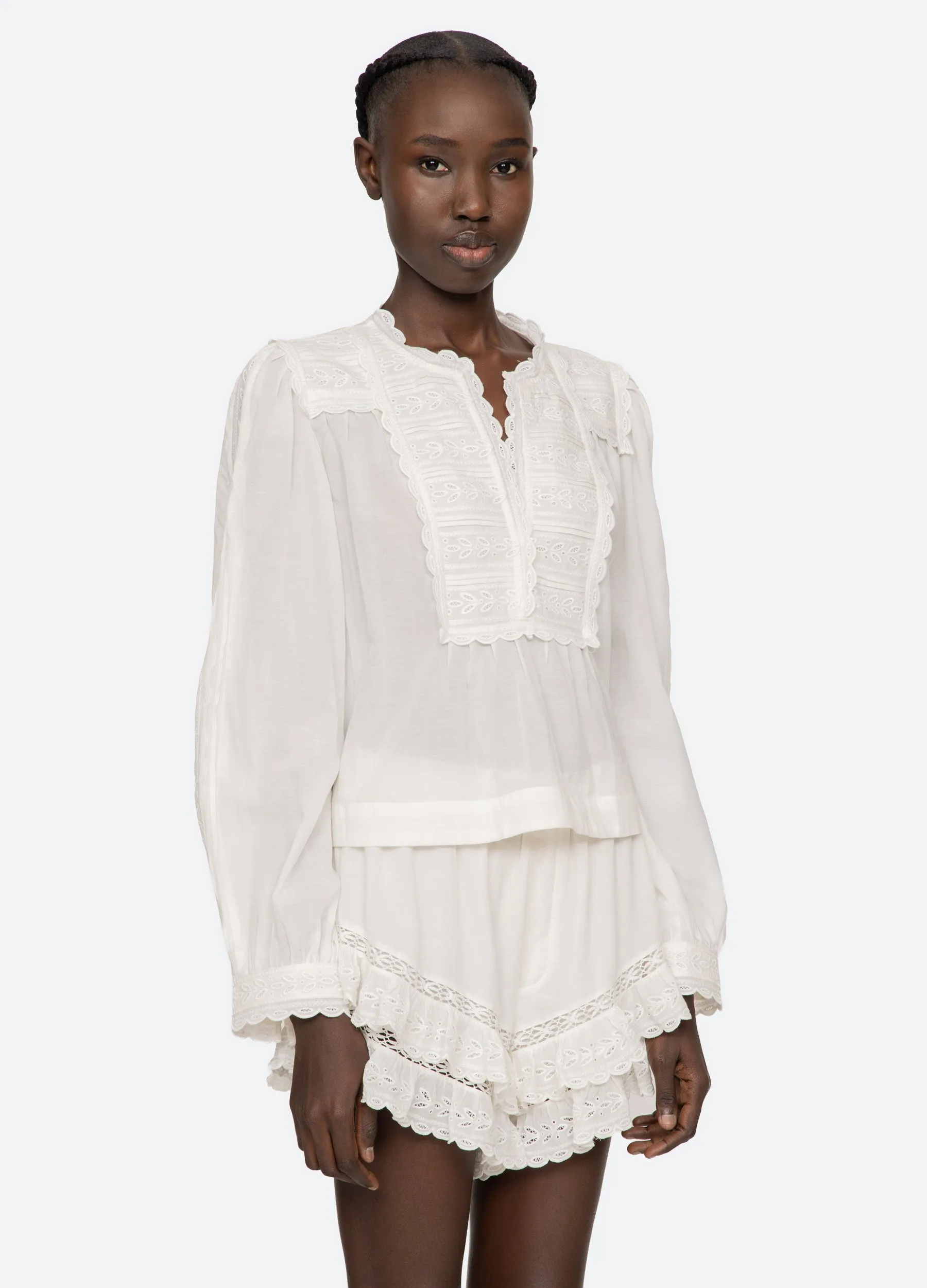 Eliza L/S Top sold by Sea New York product image thumbnail 4