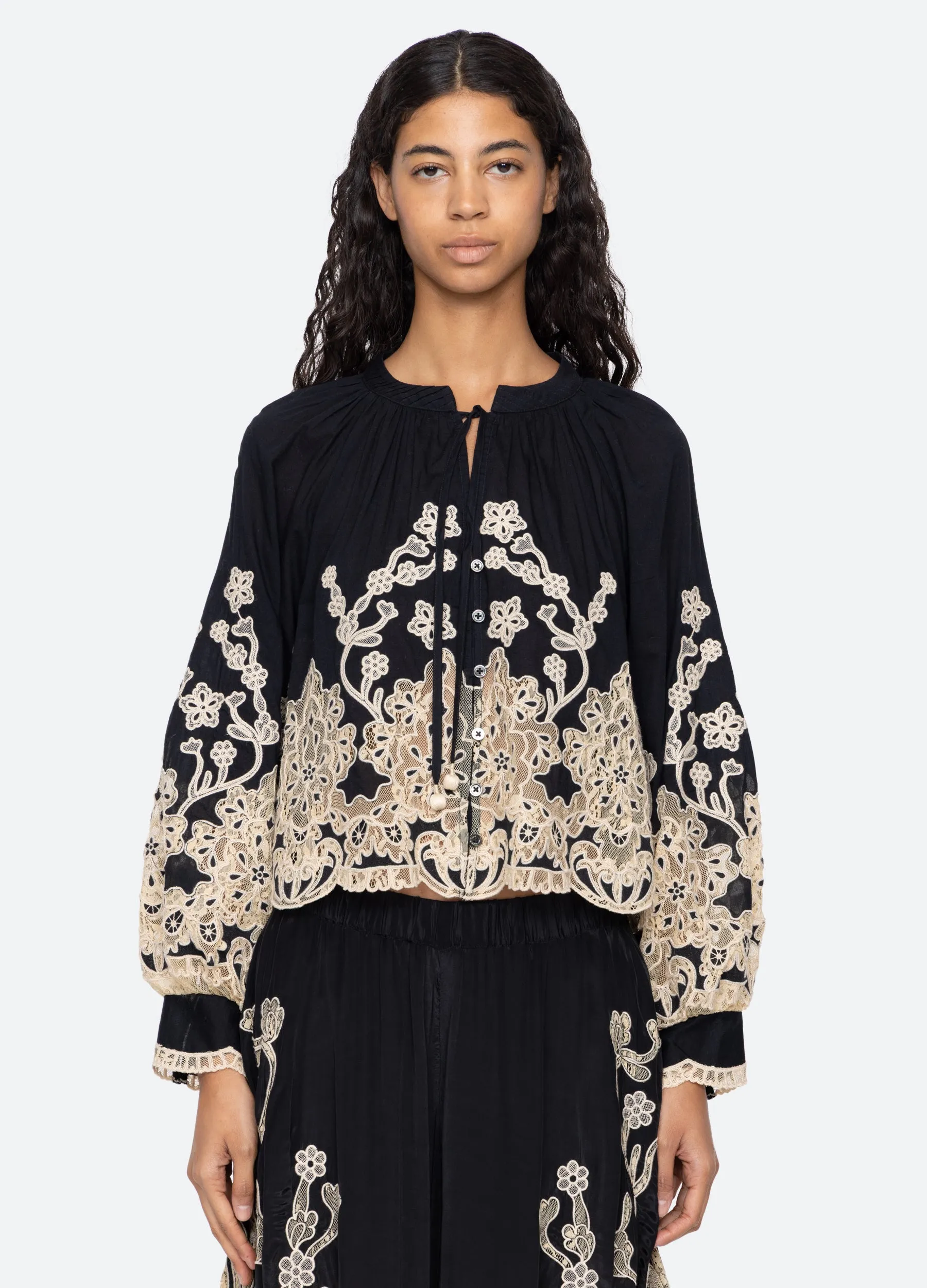 Gracelyn L/S Top sold by Sea New York product image thumbnail 5