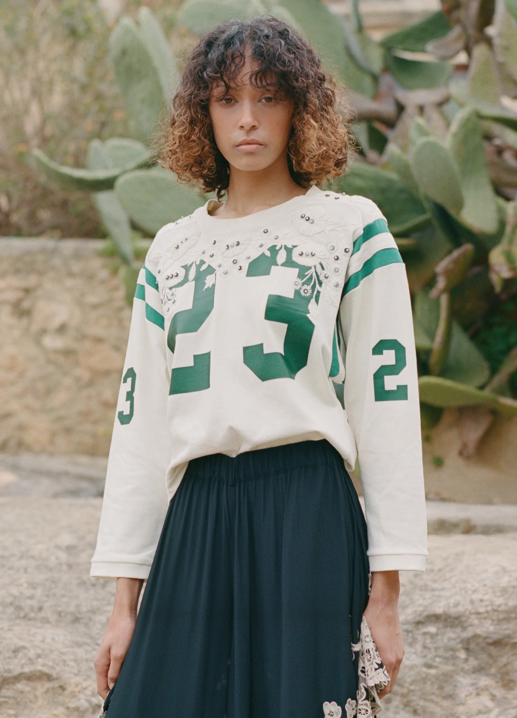 Georgie L/S Tee sold by Sea New York