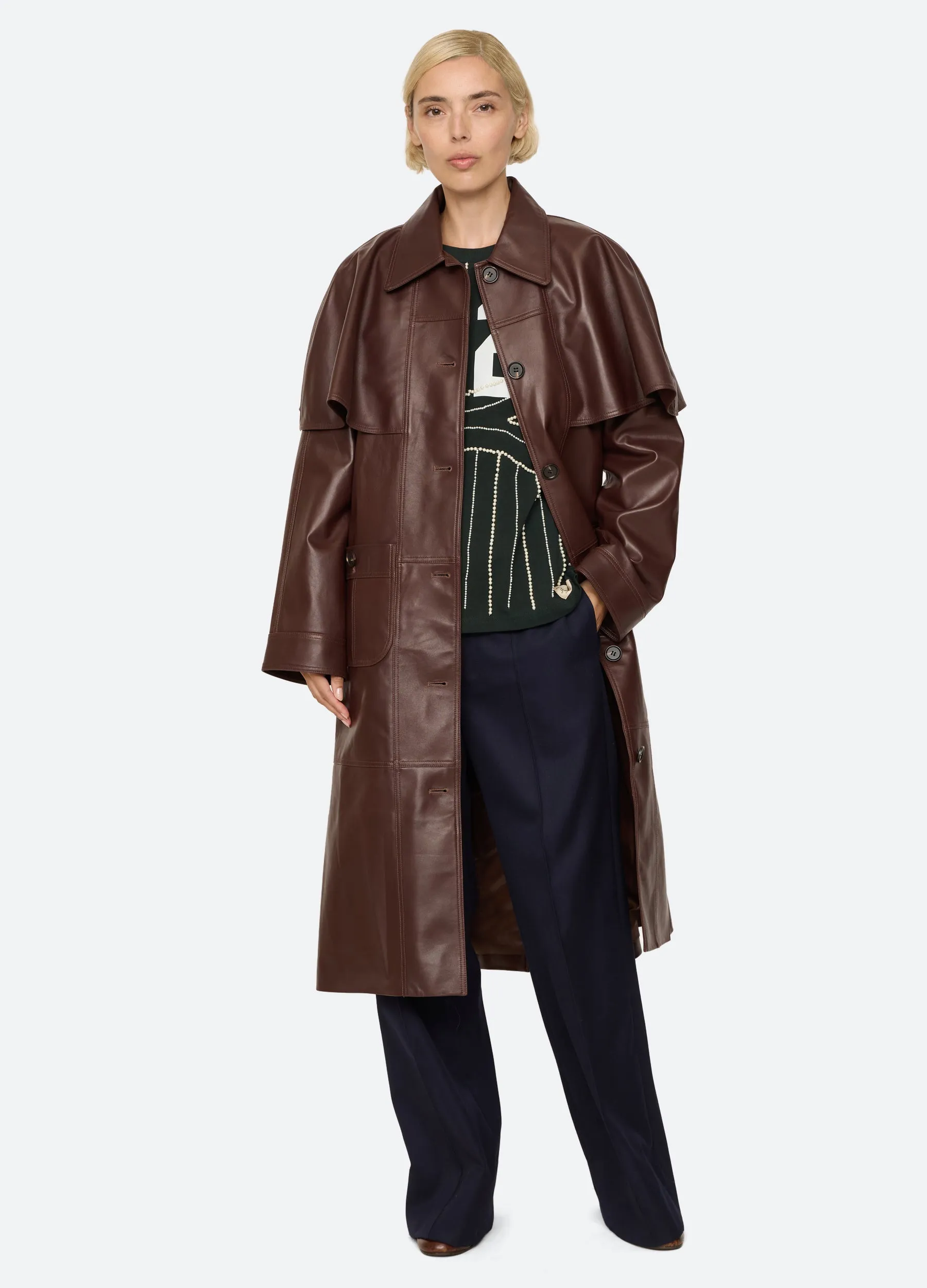 Caitlin Coat sold by Sea New York product image thumbnail 2