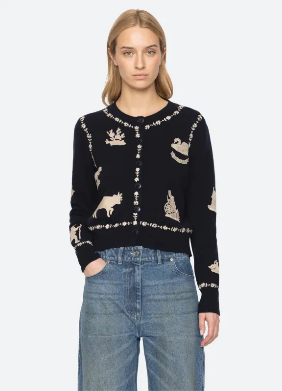 Margeurite Cardigan made by Sea New York