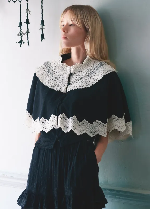 Lovena Cape Cardigan made by Sea New York